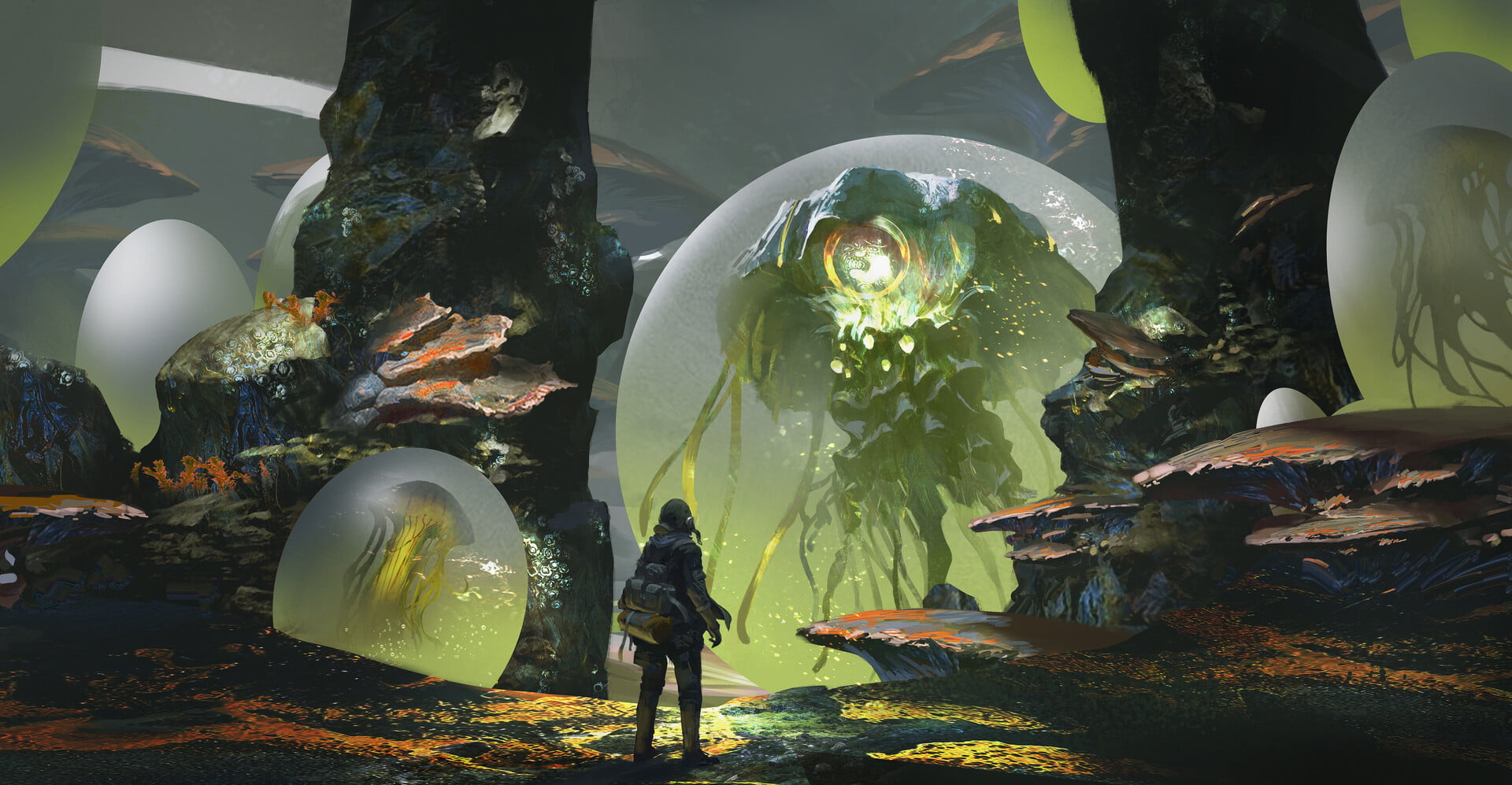 ArtStation, creature, artwork, 1080P, science fiction, HD Wallpaper