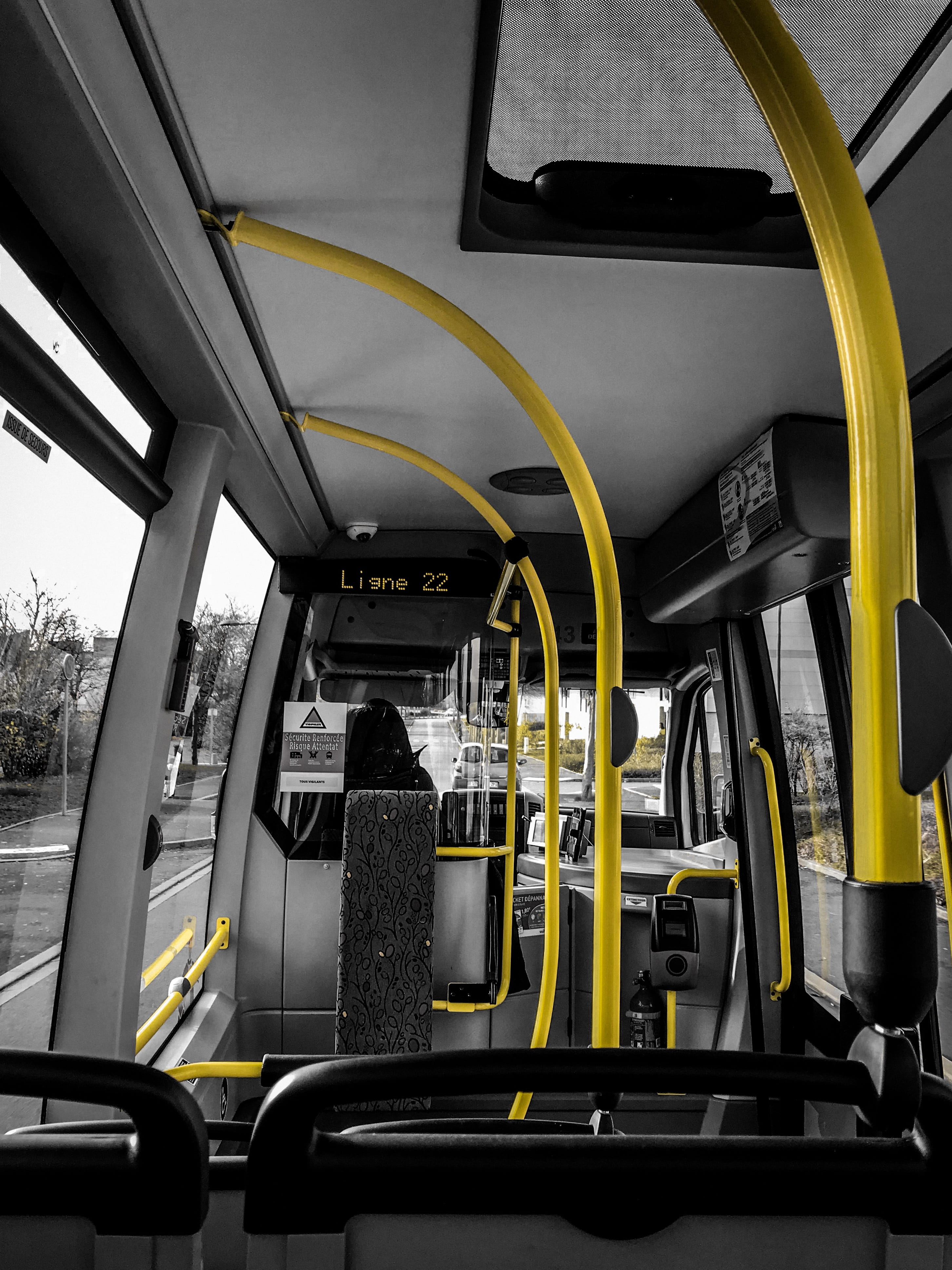 day, ride, women, people, transport, public transportation, vehicle seat, seat, 4K, car, yellow, men, city, rear view, mode of transportation, indoors, Phone HD Wallpaper