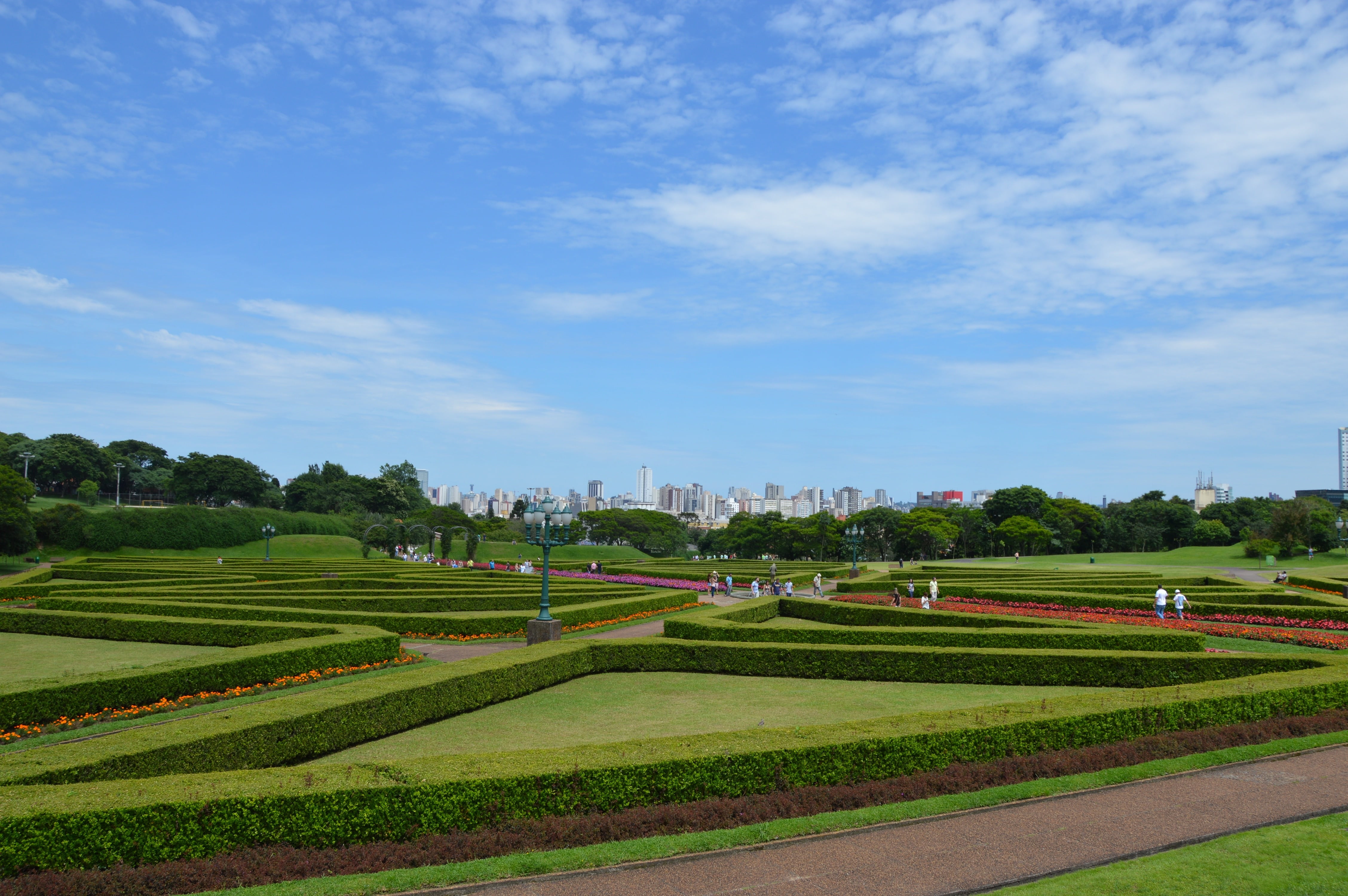 building exterior, ornamental garden, sky, botanical garden, scenics - nature, day, built structure, environment, green color, nature, outdoors, tranquil scene, HD Wallpaper