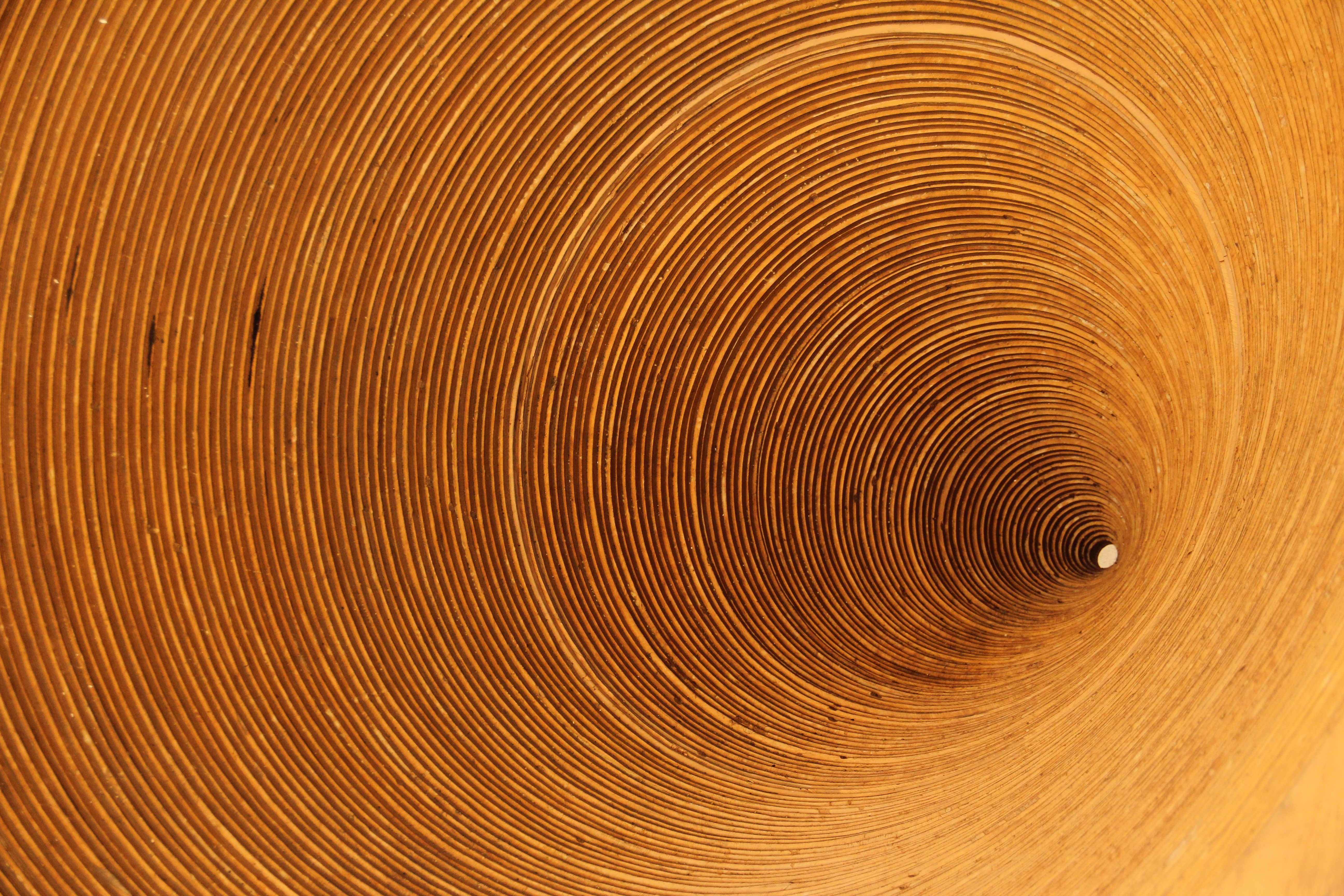 nature, striped, full frame, museum of the eye, concentric, orange color, circle, macro, museum, pattern, brazil, flowing, motion, space, textured, no people, HD Wallpaper