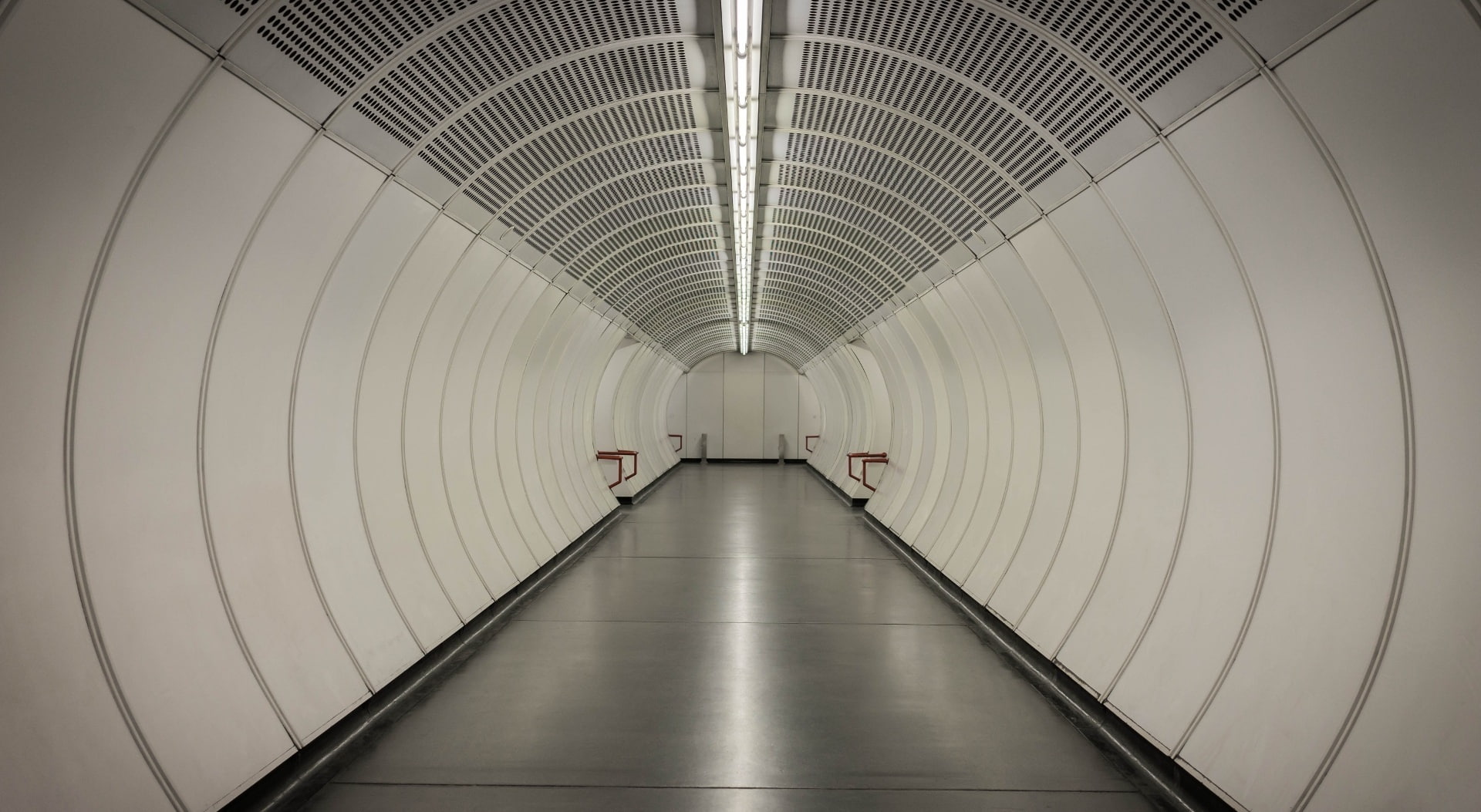 Future, building, Underground, corridor, transport, City, footpath, 1080P, Tube, direction, indoors, arch, Artistic, vienna, the way forward, architecture, HD Wallpaper