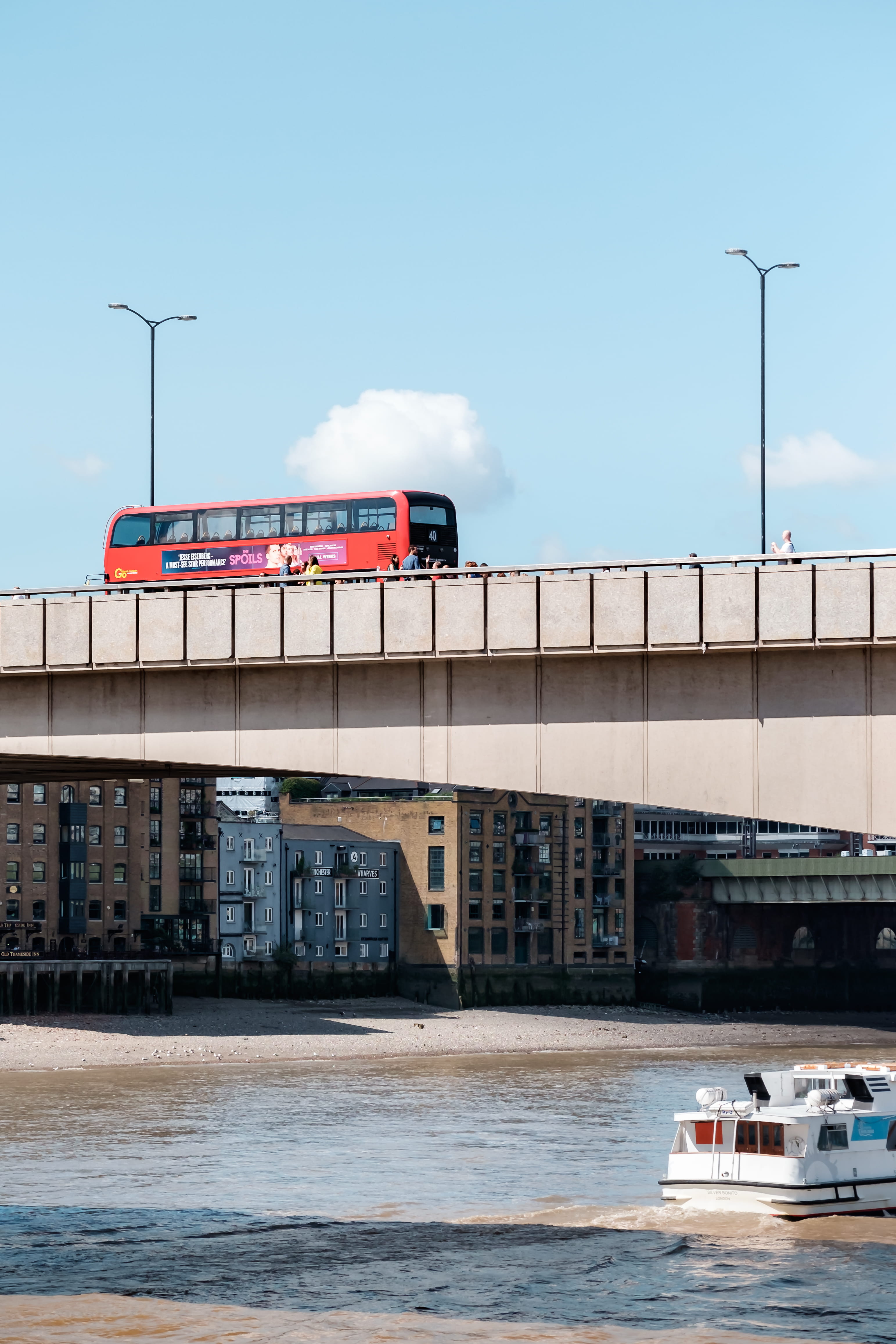 connection, river, built structure, travel, urban, transport, day, nautical vessel, water, motion, waterfront, boat, transportation, nature, london, architecture, Phone HD Wallpaper