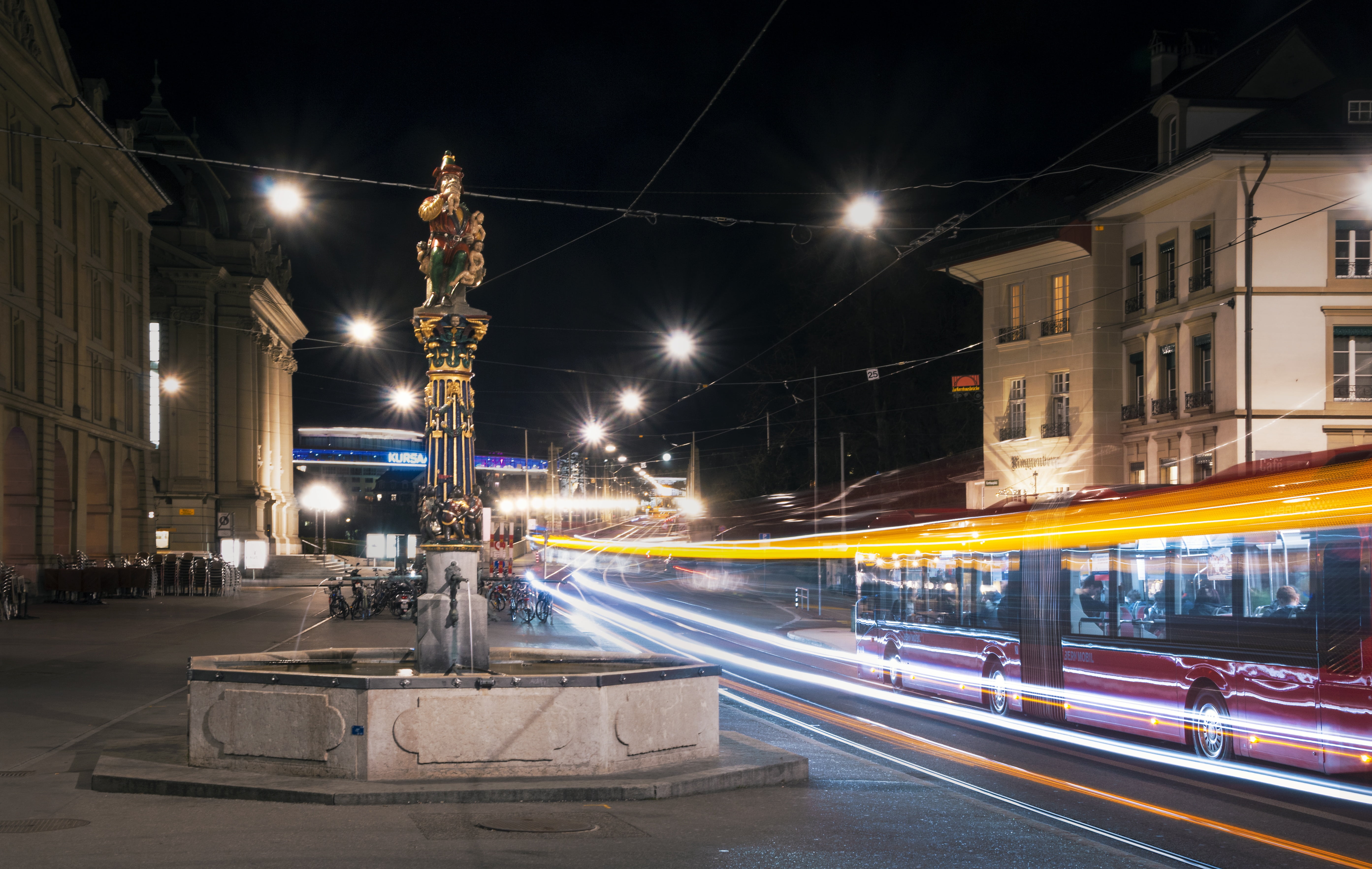 lanterns, 5K, away, long exposure, movement, evening, dynamic, transportation, outdoors, motion, passenger transport, light trail, dark, drive, blurred motion, HD Wallpaper