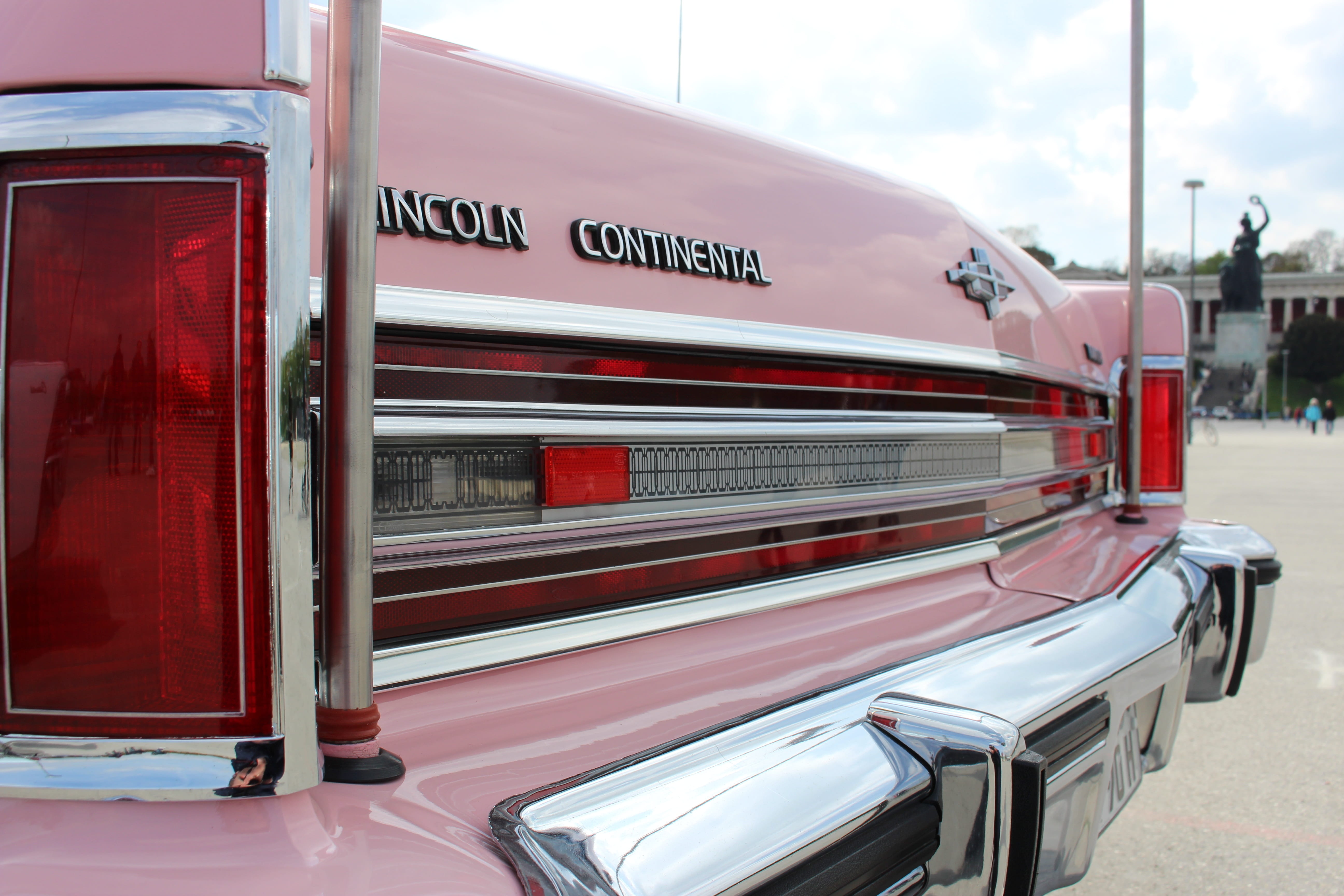 auto, nostalgia, bavaria, public transportation, travel, historically, pink, transportation, city, continental, 5K, usa, no people, lincoln, america, ford, HD Wallpaper