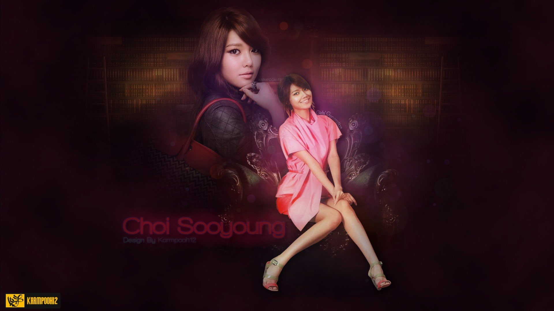 1080P, singers, sooyoung, korean, celebrity, asians, choi, women, generation, sitting, snsd, brunettes, girls, HD Wallpaper