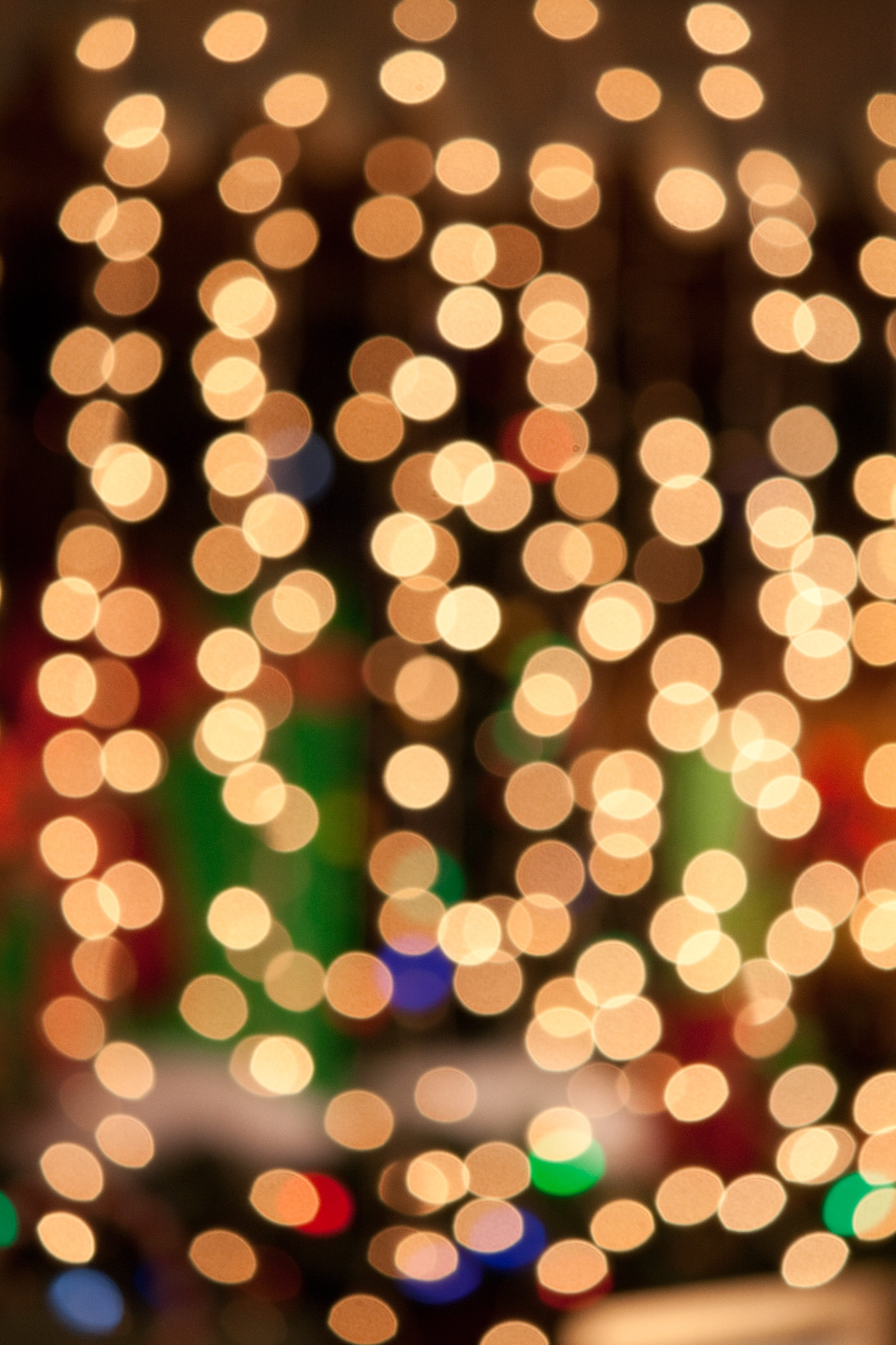 glowing, shape, backdrop, yellow, bokeh, illuminated, magical, nightlife, gold, geometric shape, glittering, circle, lighting equipment, holiday, glitter, Phone HD Wallpaper