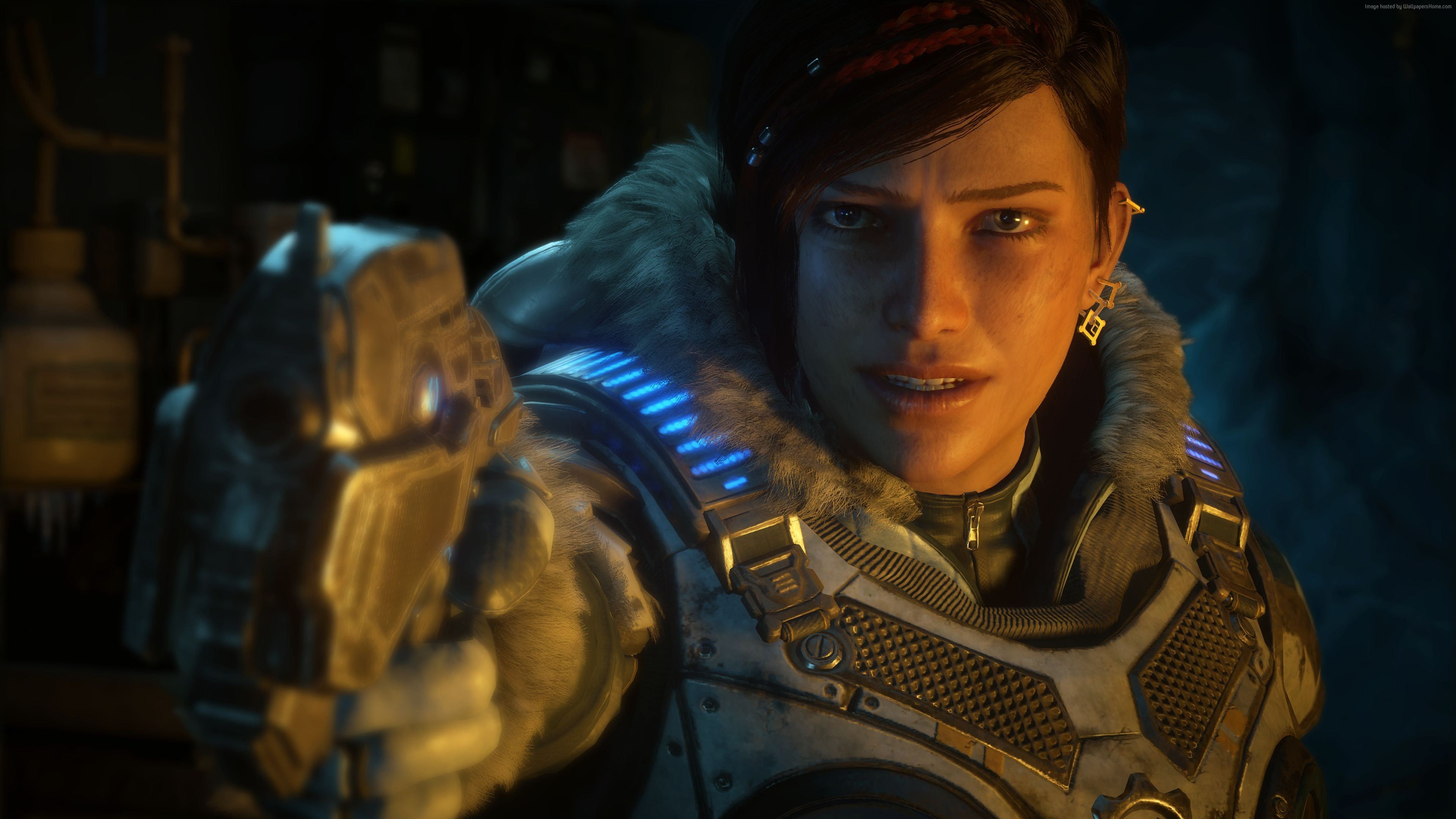 Gears of War 5, 4K, E3 2018, screenshot, 4K, HD Wallpaper