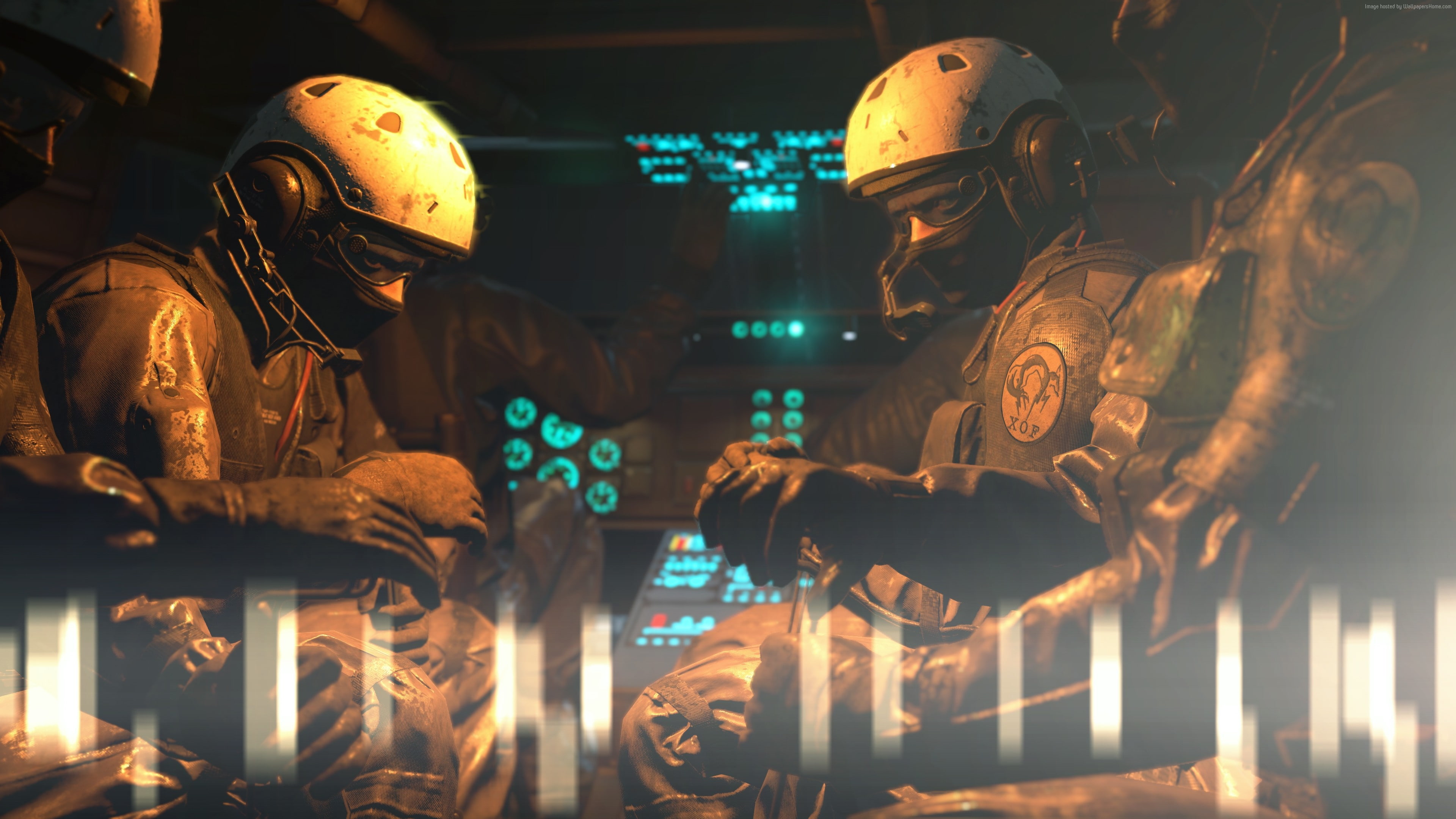 shooter, 4K, Best Games 2015, game, sci-fi, Metal Gear Solid 5: The Phantom Pain, PC, HD Wallpaper