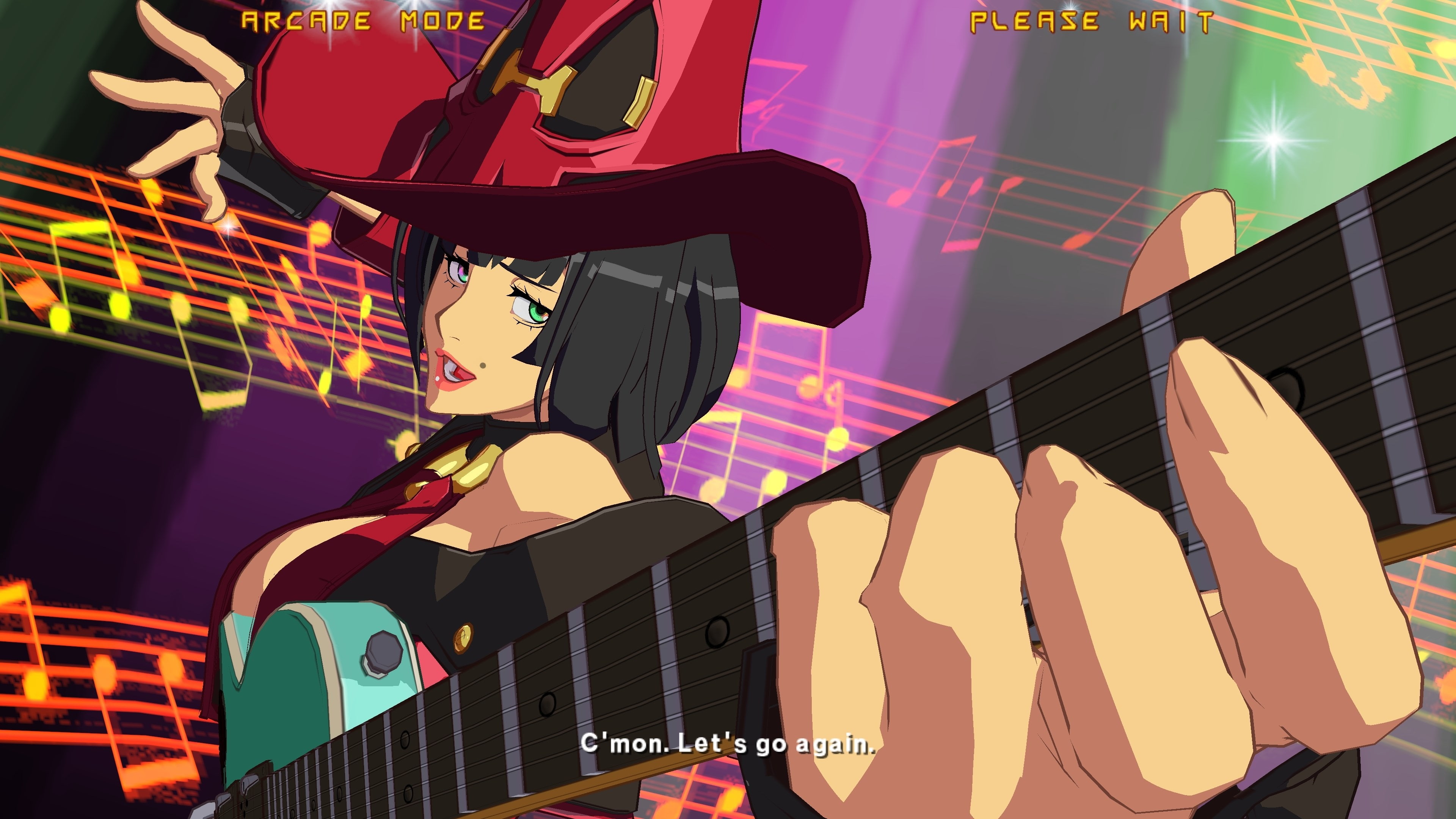 low angle view, architecture, outdoors, 4K, night, stage, built structure, guilty gear xrd sign  4k pc desktop  hd, building exterior, rock music, illuminated, HD Wallpaper