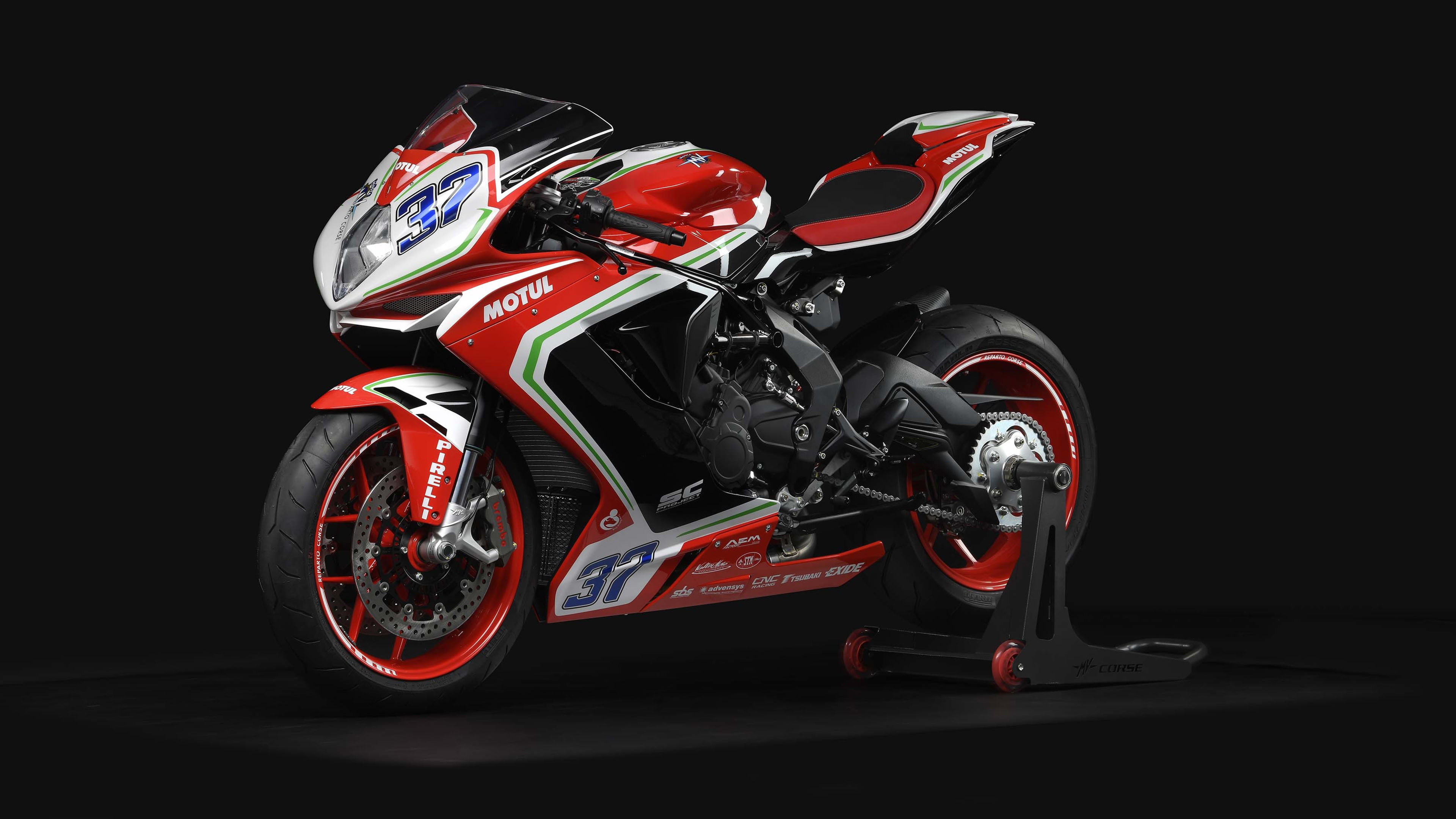4K, 2019, 4K, MV Agusta F3 675 RC, HD Wallpaper