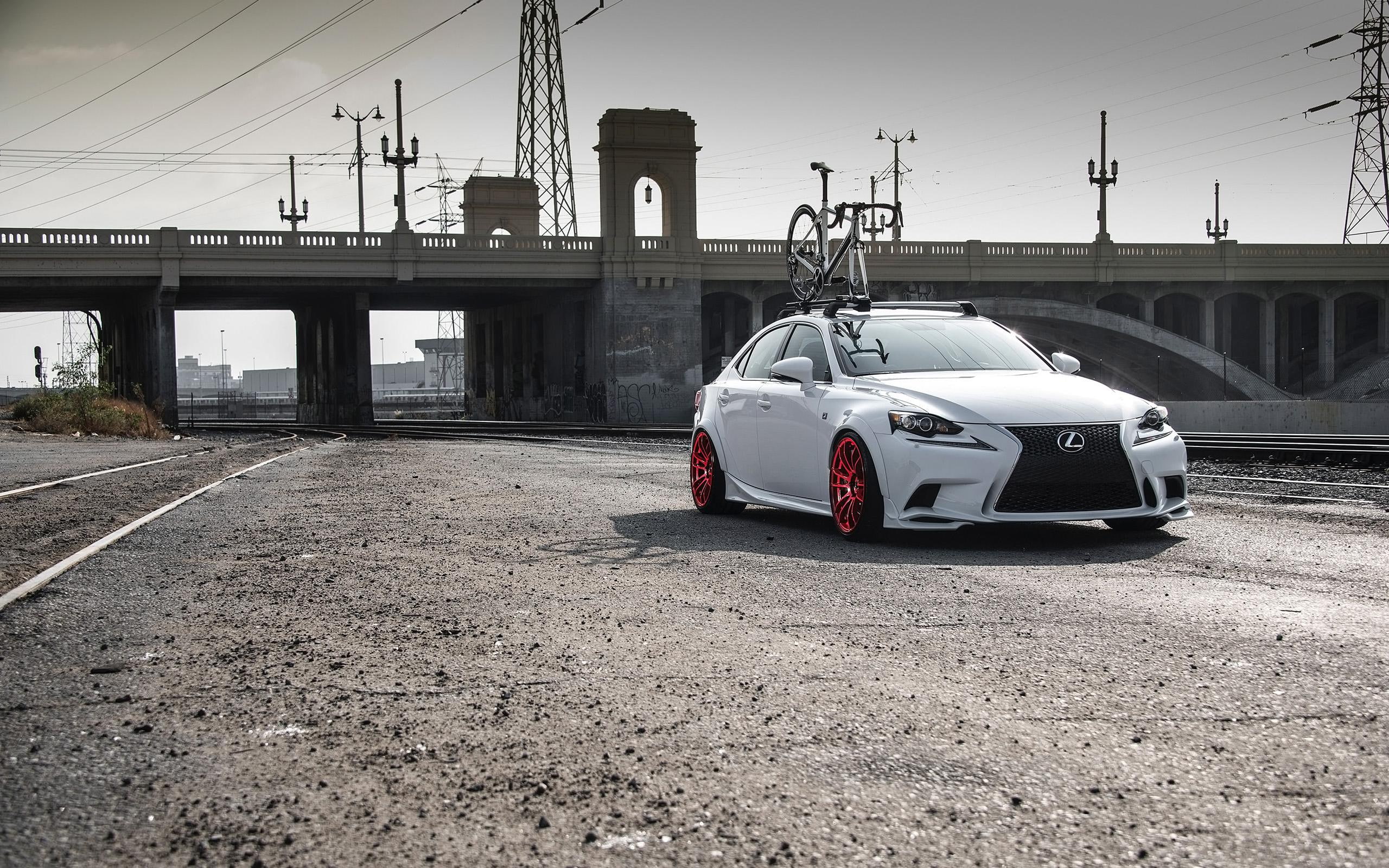awd, cars, lexus, 2K, 2014, sedan, ting, white, gordon, HD Wallpaper