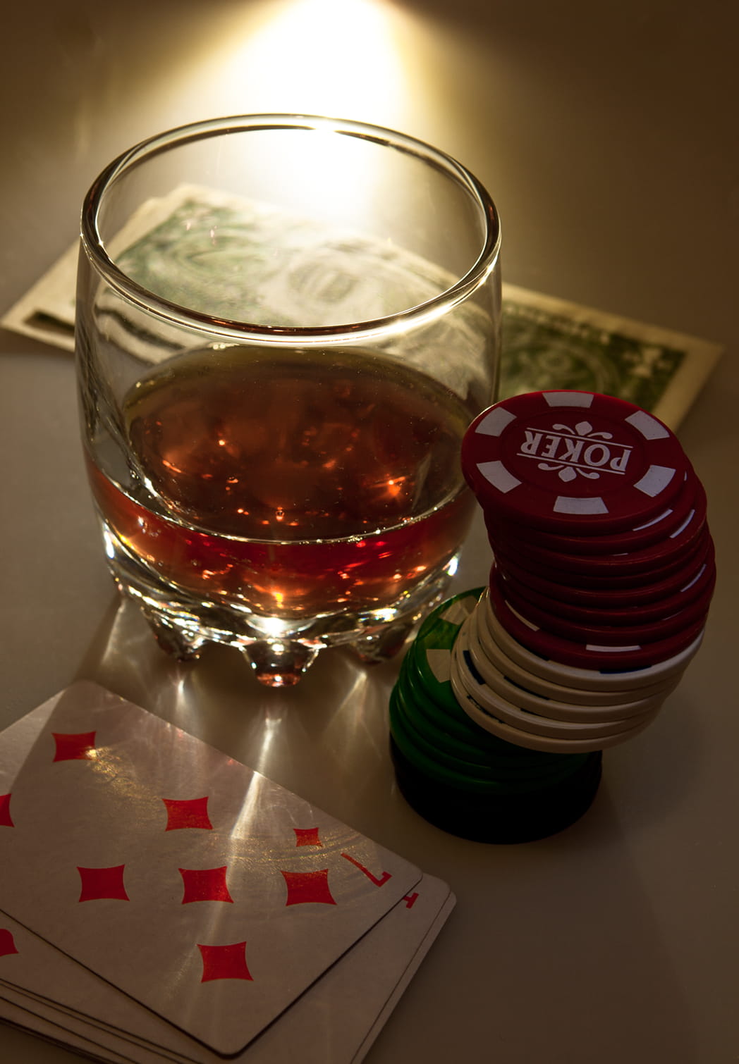 gambling, tea, food and drink, red, communication, close-up, 720P, high angle view, playing, western script, transparent, no people, refreshment, household equipment, Phone HD Wallpaper