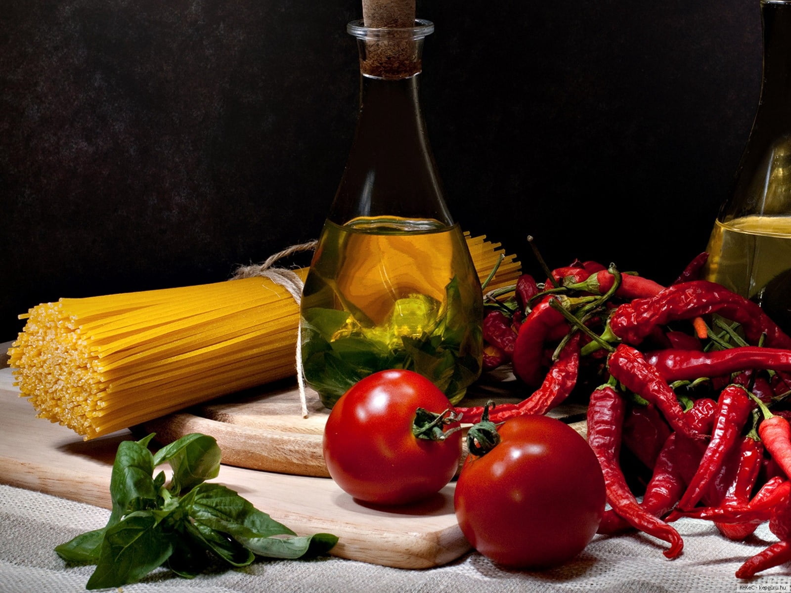 table, organic, olive Oil, cultures, basil, 720P, cooking, gourmet, italian Culture, chili, seasoning, pepper, meal, chili pepper, fruit, close-up, spice, HD Wallpaper