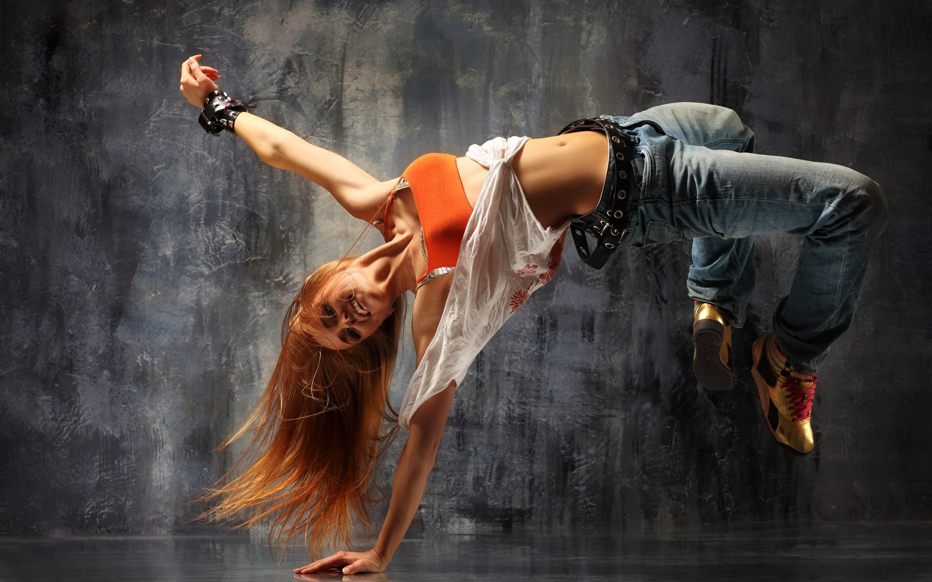 sport, dance, woman, girl, 1080P, breakdancing, HD Wallpaper