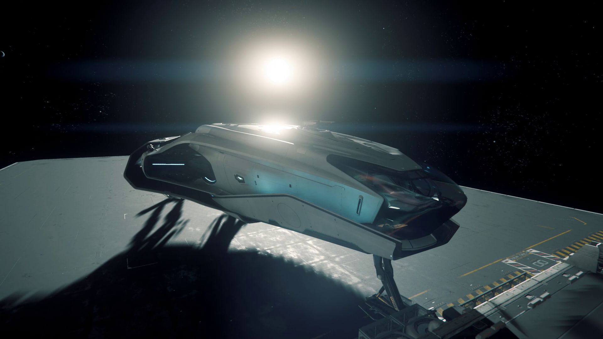 1080P, planet, spaceship, 600i, PC gaming, space, Port Olisar, Origin Jumpworks, Star Citizen, Stanton, HD Wallpaper