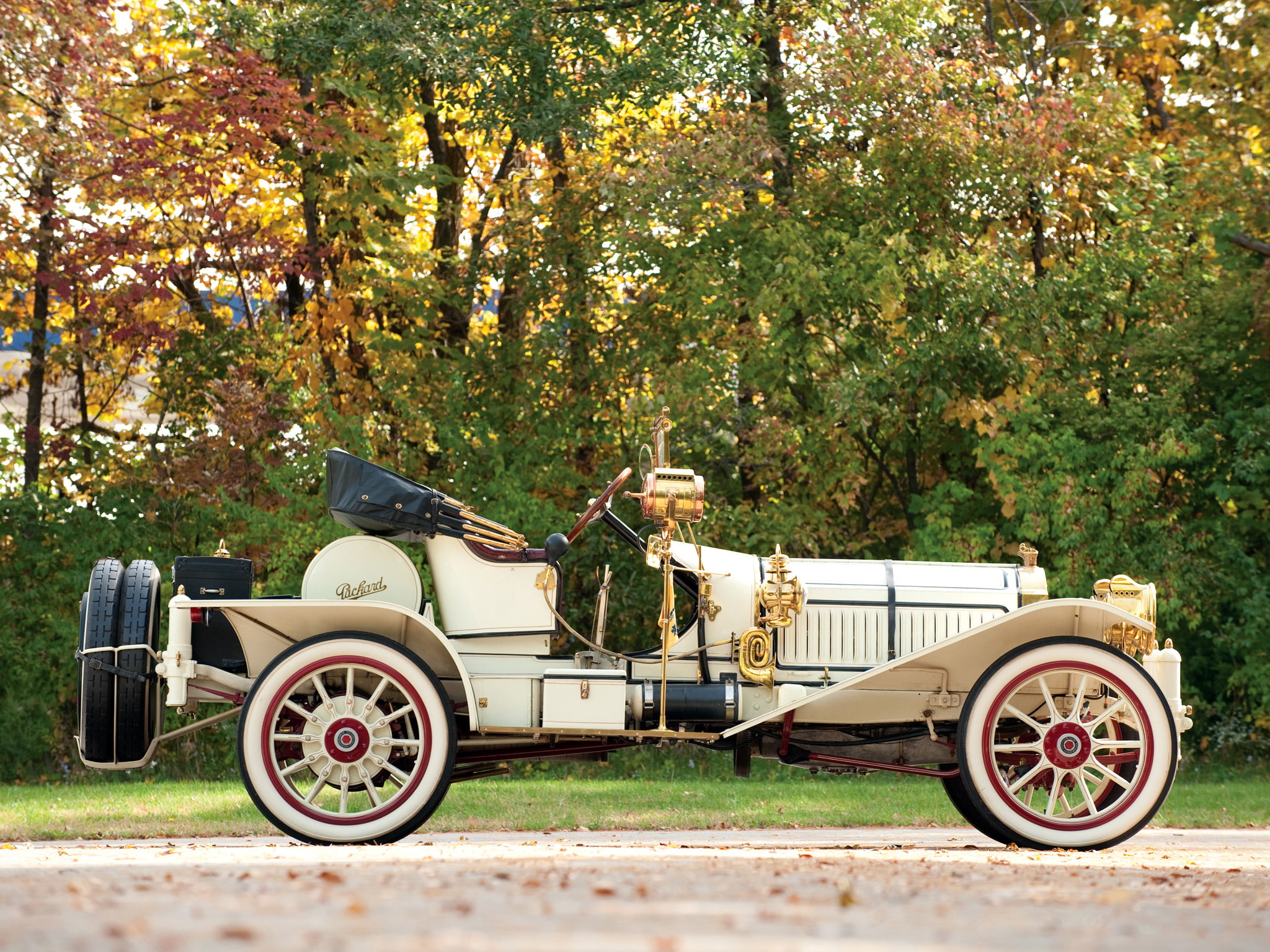 Packard Six Runabout, 1912 Packard Six Runabout, Packard, Luxury Car, 1080P, Vintage Car, HD Wallpaper
