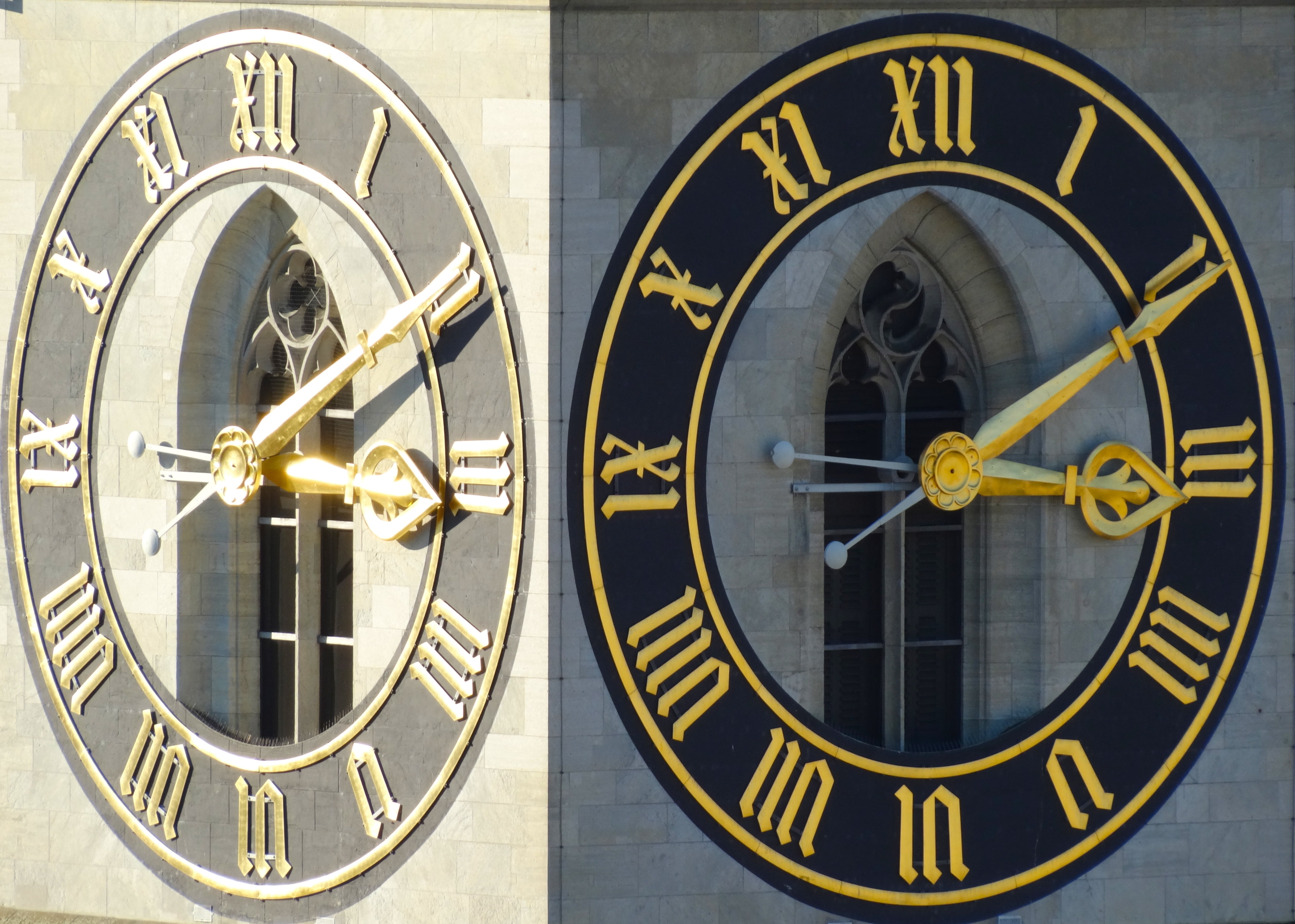 tower, church tower, hour, time, time of, city, close-up, architecture, clock, clock face, 4K, minute, building, no people, building exterior, astronomical clock, HD Wallpaper