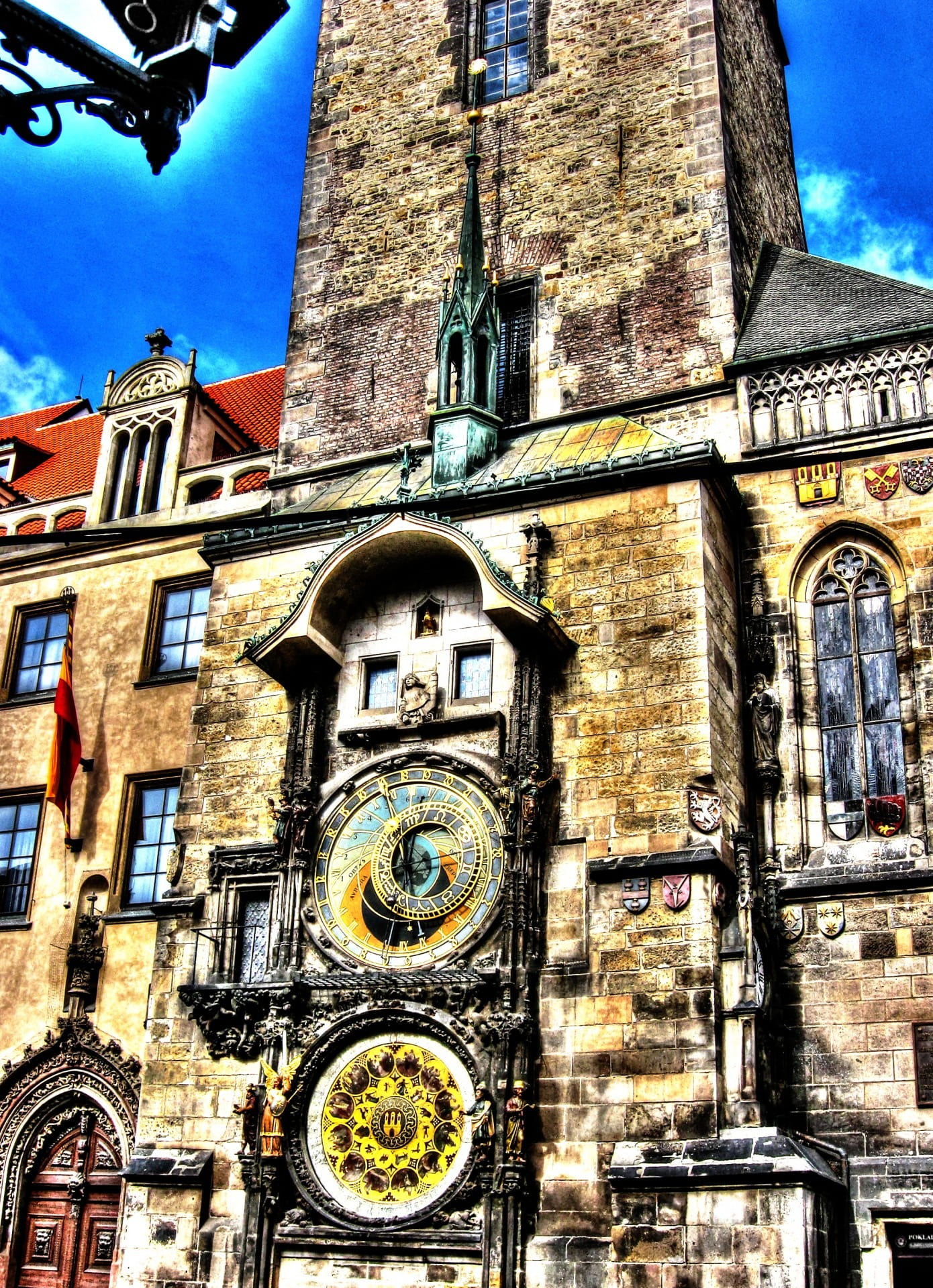 architecture design, tower, clock, tourism, nature, the past, built structure, prague, outdoors, history, structure, place of worship, astronomical clock, Phone HD Wallpaper