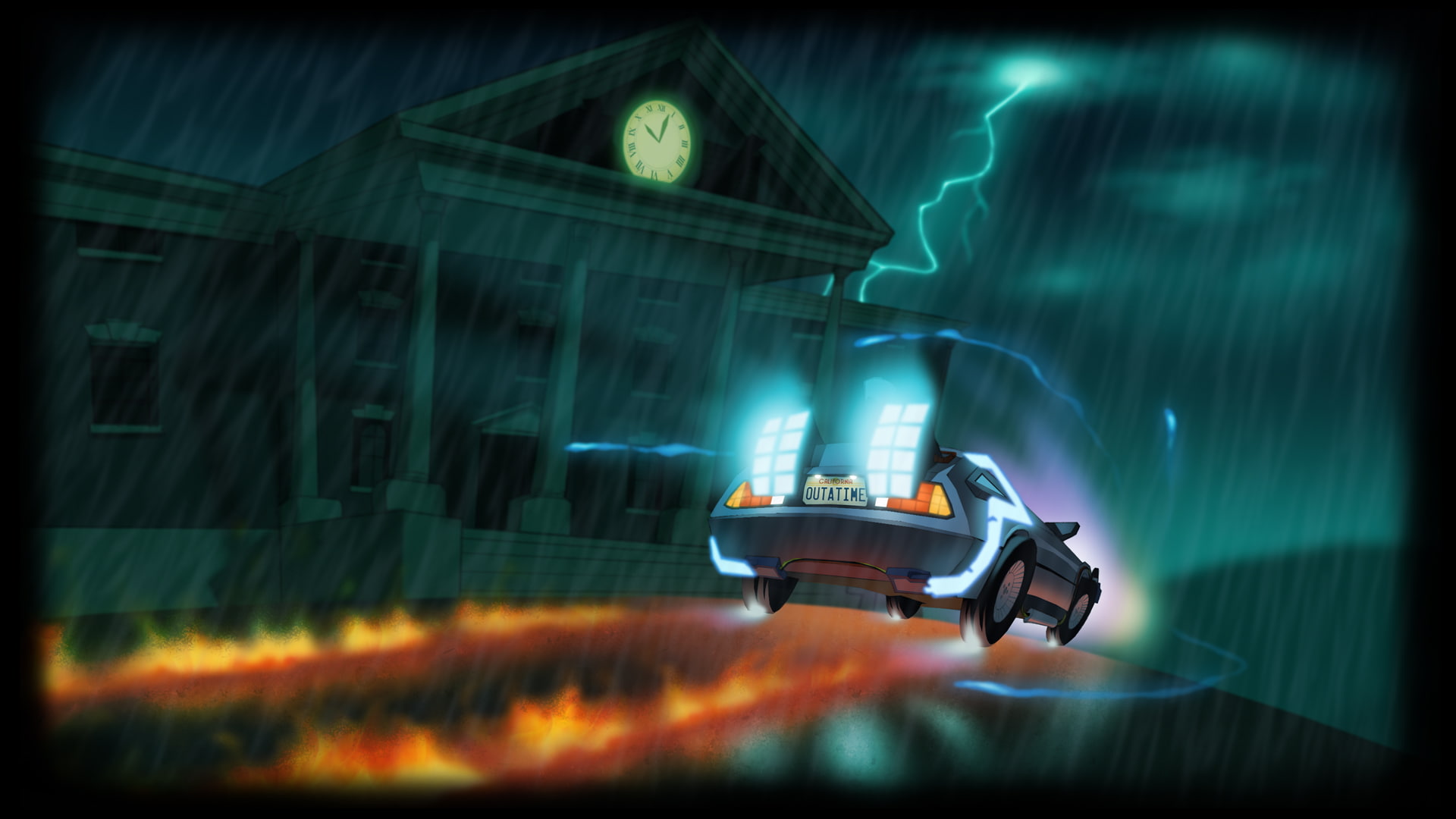 Back to the Future II and III, Back To The Future, 1080P, HD Wallpaper