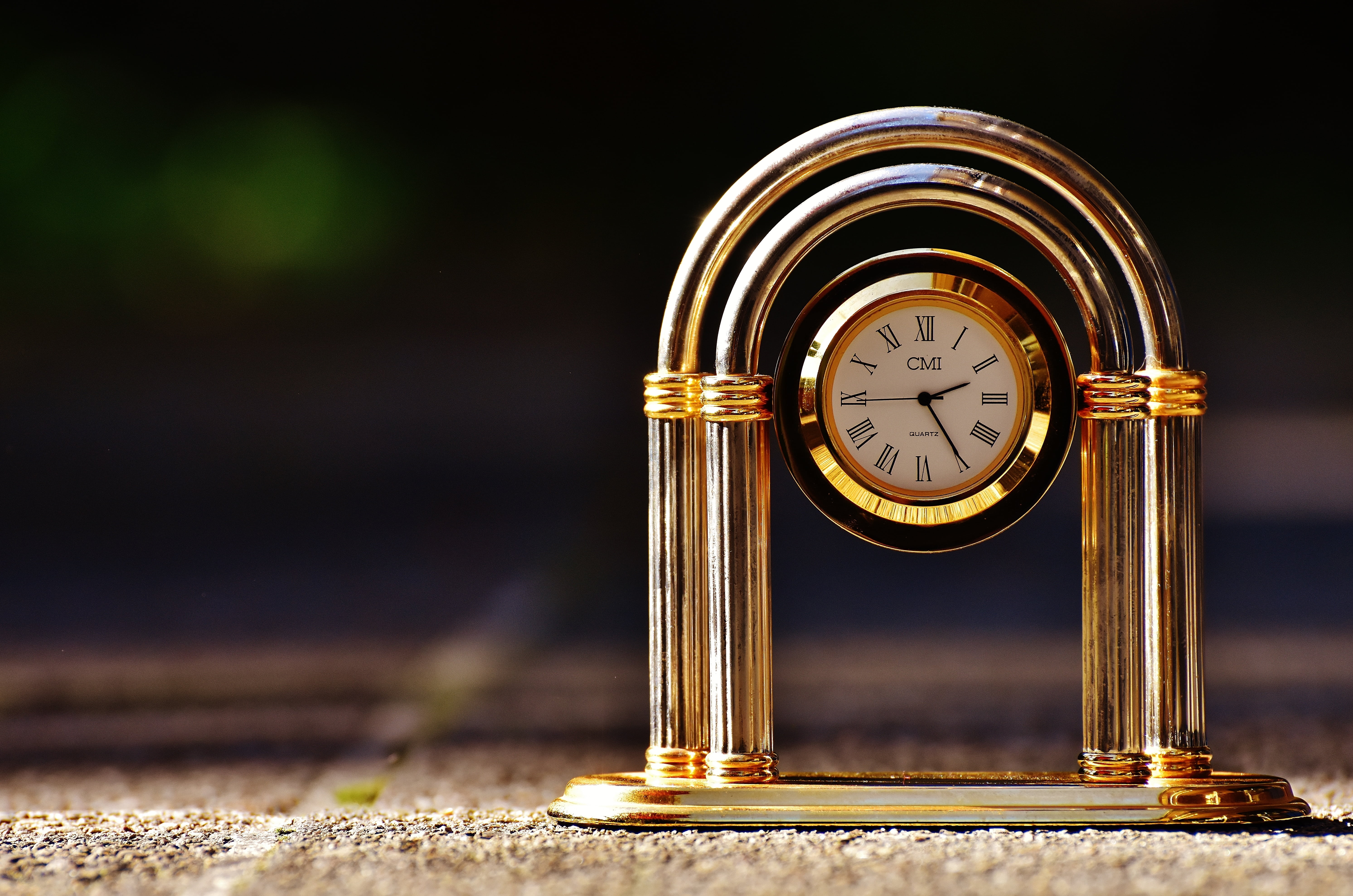 clock face, accuracy, navigational compass, black background, table clock, gauge, outdoors, clock hand, day, instrument of measurement, time, pocket watch, HD Wallpaper