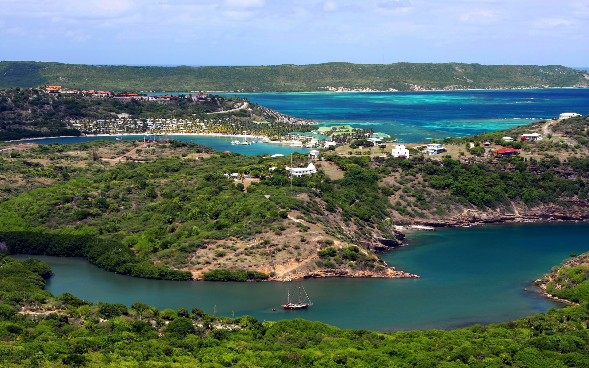 antigua, travel and world, 1080P, HD Wallpaper