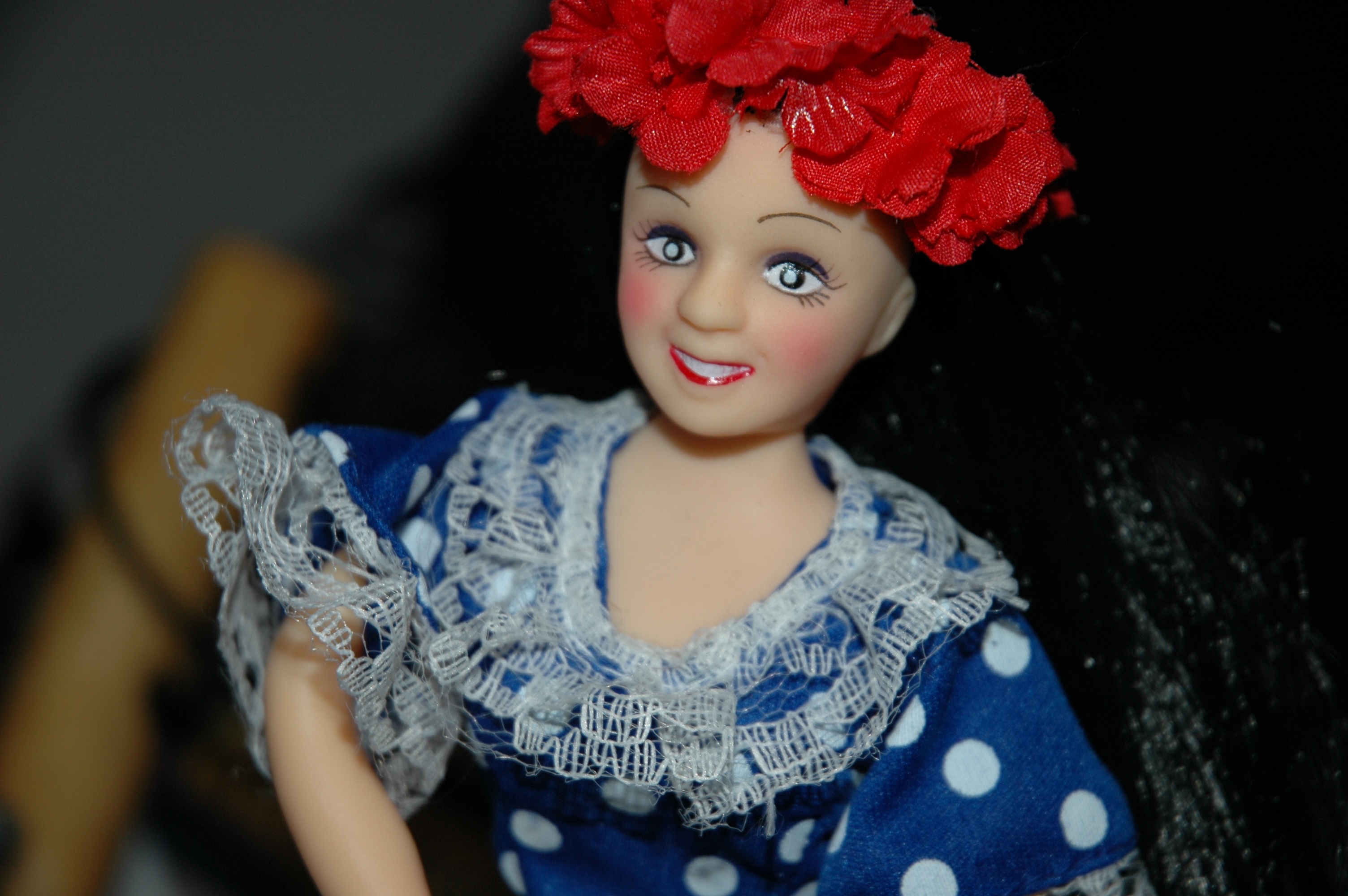 women, real people, beauty, cheesy, hawaiian, plastic doll, souvenir, close-up, red, figurine, one person, clothing, indoors, leisure activity, looking at camera, HD Wallpaper