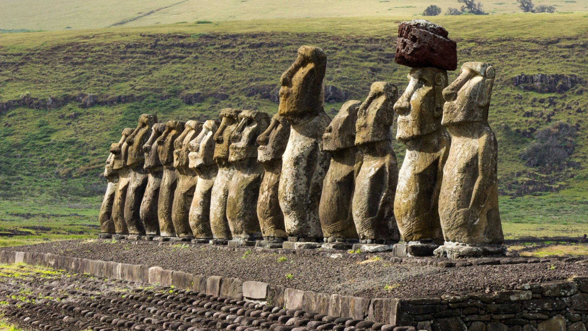 Man Made, Ahu Tongariki, 1080P, HD Wallpaper