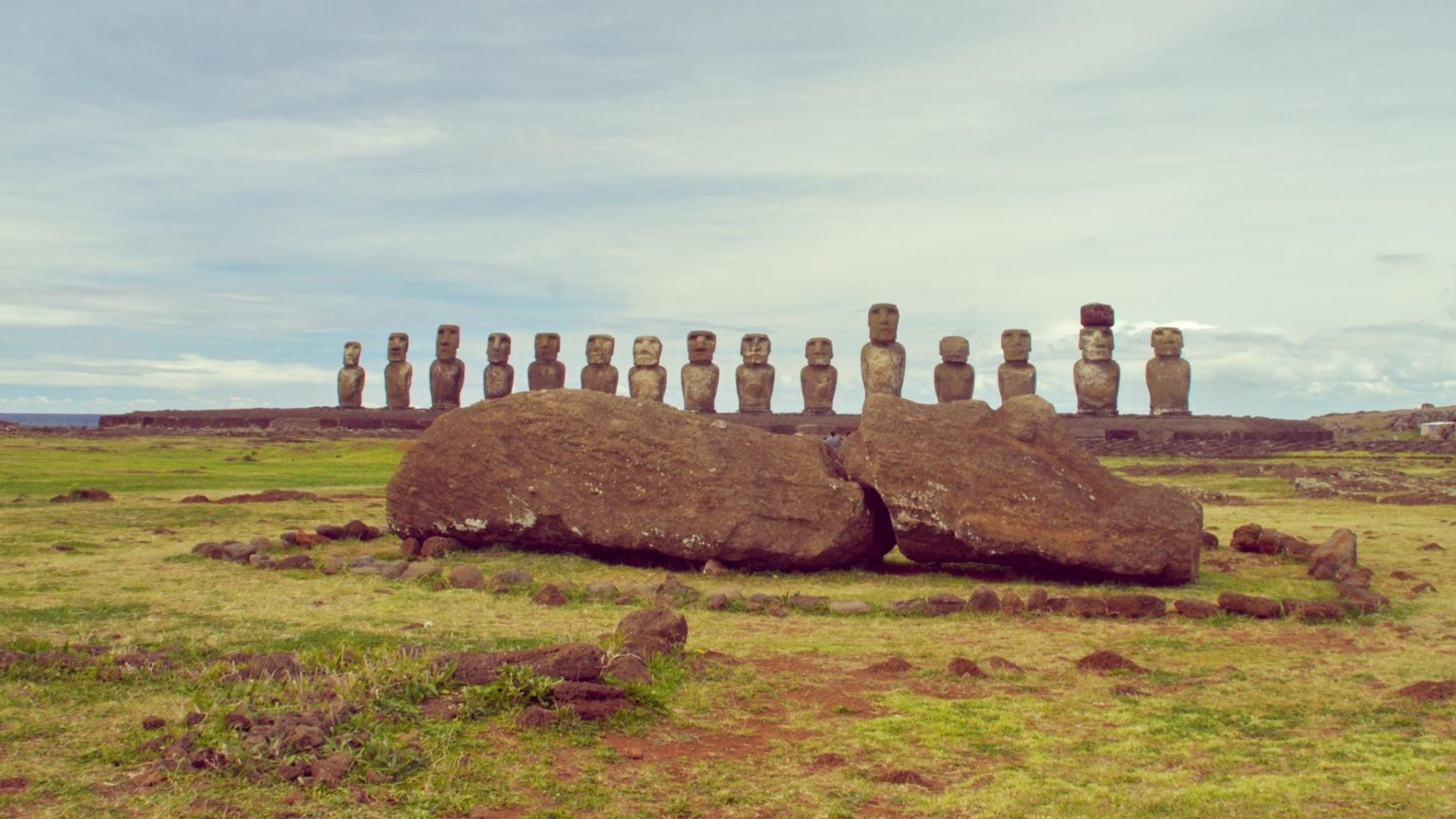 1080P, Man Made, Ahu Tongariki, HD Wallpaper