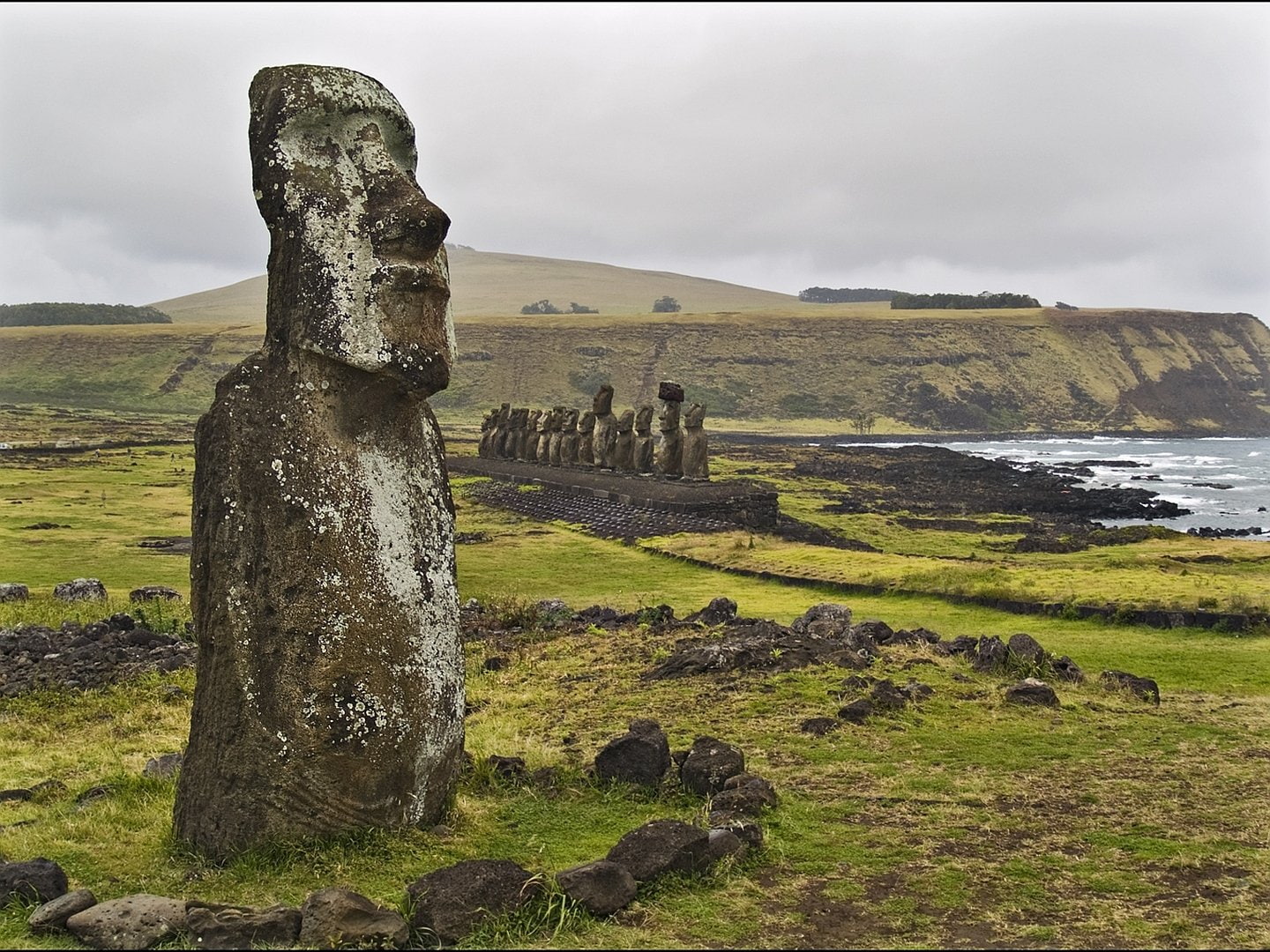 720P, Man Made, Ahu Tongariki, HD Wallpaper
