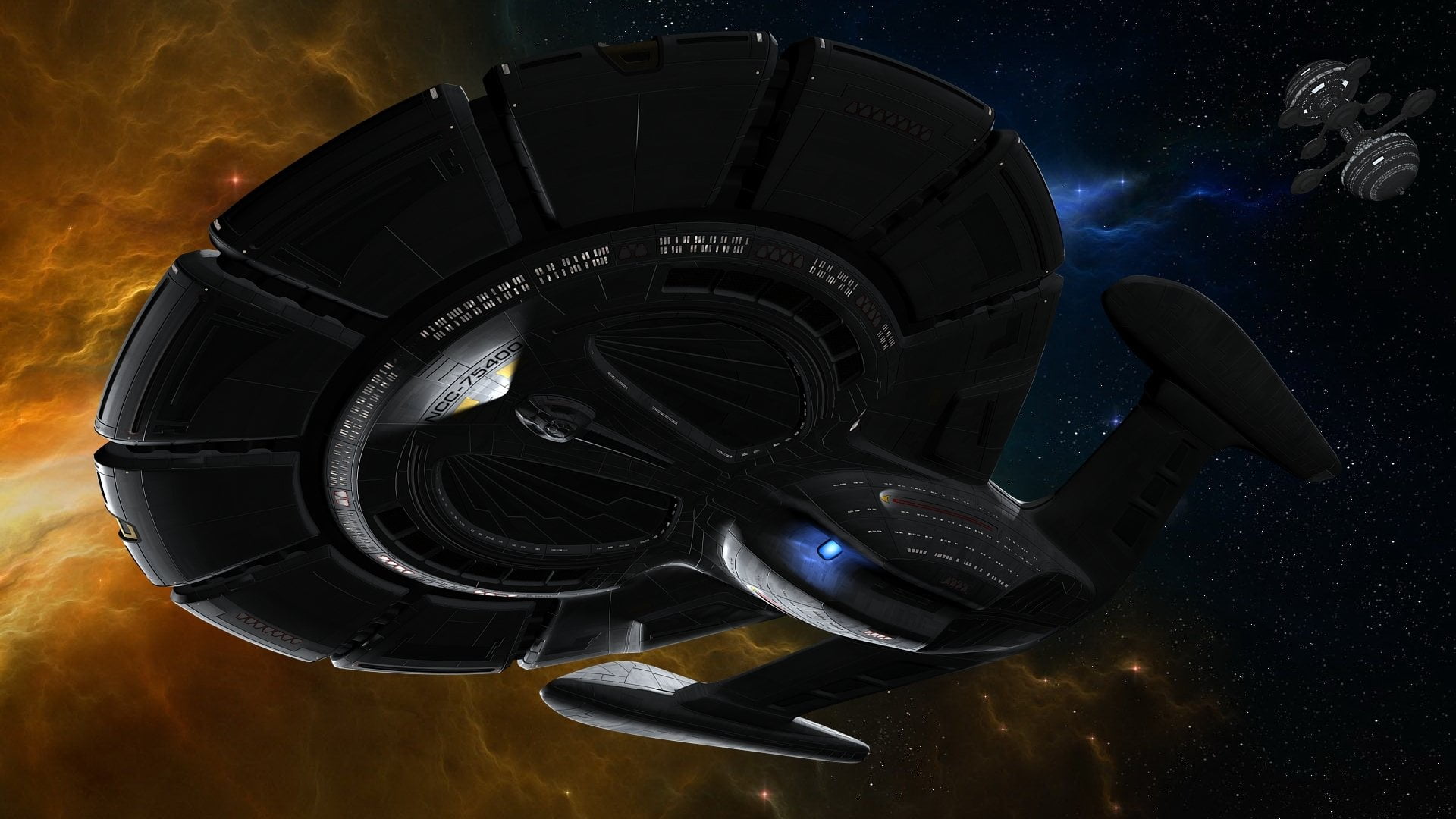 1080P, sky, enterprise, trek, s, camera - photographic equipment, u, no people, technology, indoors, communication, destruction, illuminated, night, digital, HD Wallpaper