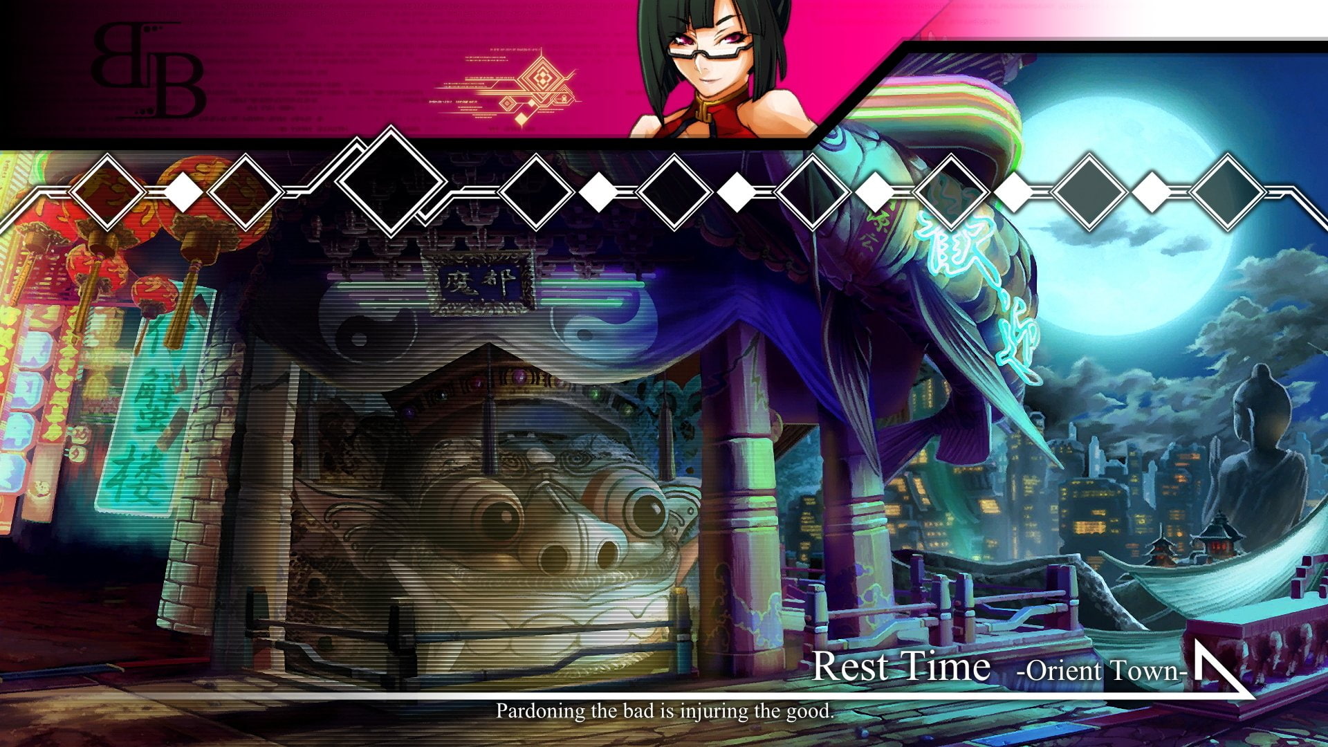 1080P, Video Game, BlazBlue: Continuum Shift, Litchi Faye Ling, HD Wallpaper