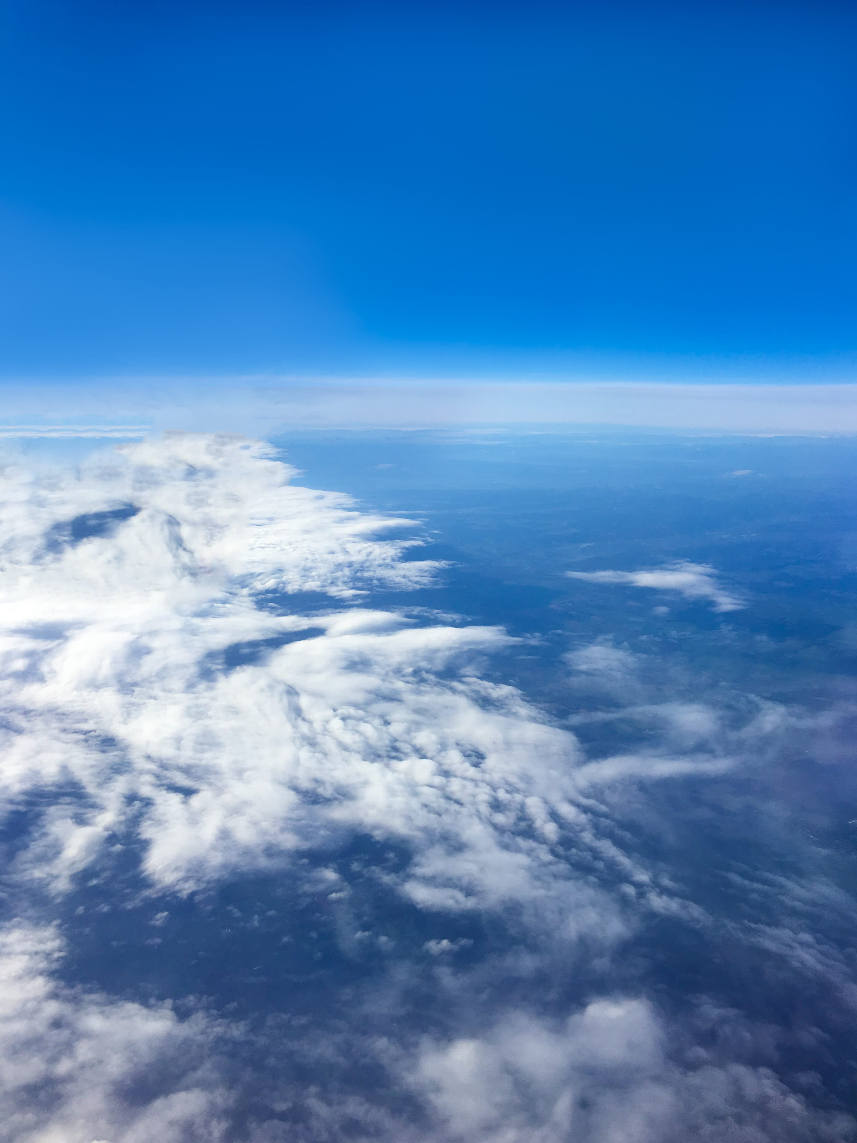 cloud - sky, astronomy, sky, above, blue, horizont, environment, globe, view, wind, nature, outdoors, atmosphere, galactic, tranquility, scenics - nature, Phone HD Wallpaper