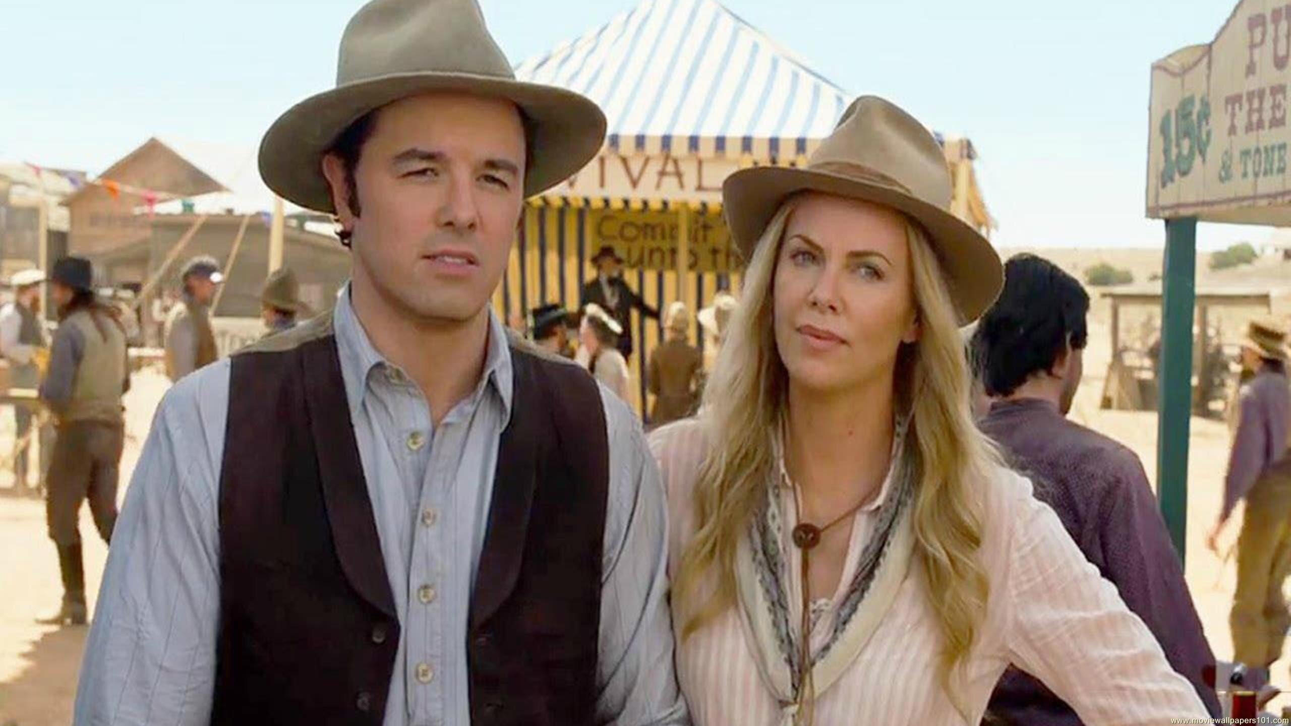 film, theron, west, ways, million, 2K, die, charlize, western, comedy, HD Wallpaper
