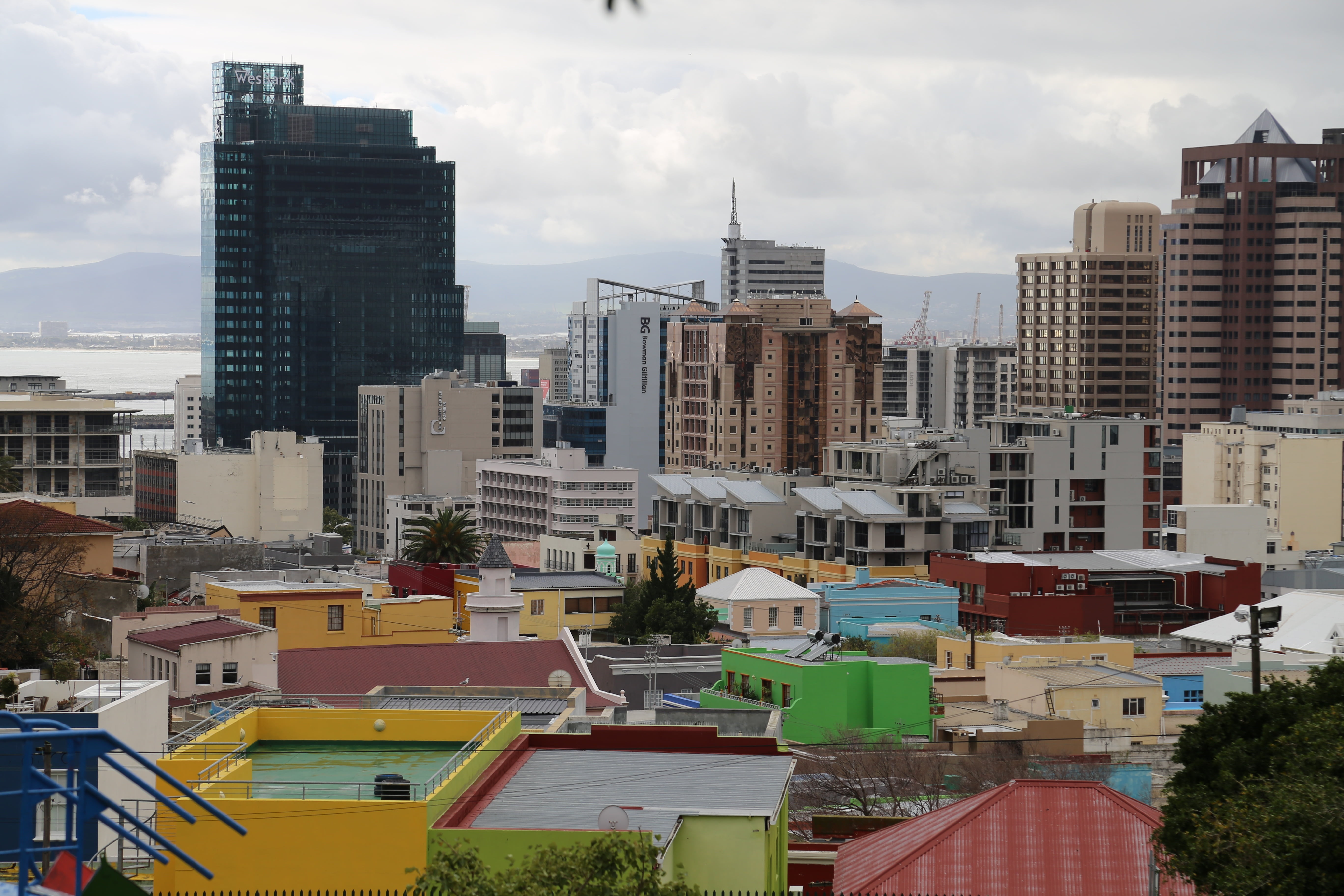 financial district, nature, s africa, tall - high, residential district, sky, city, building exterior, settlement, cape town, architecture, building, cloud - sky, HD Wallpaper