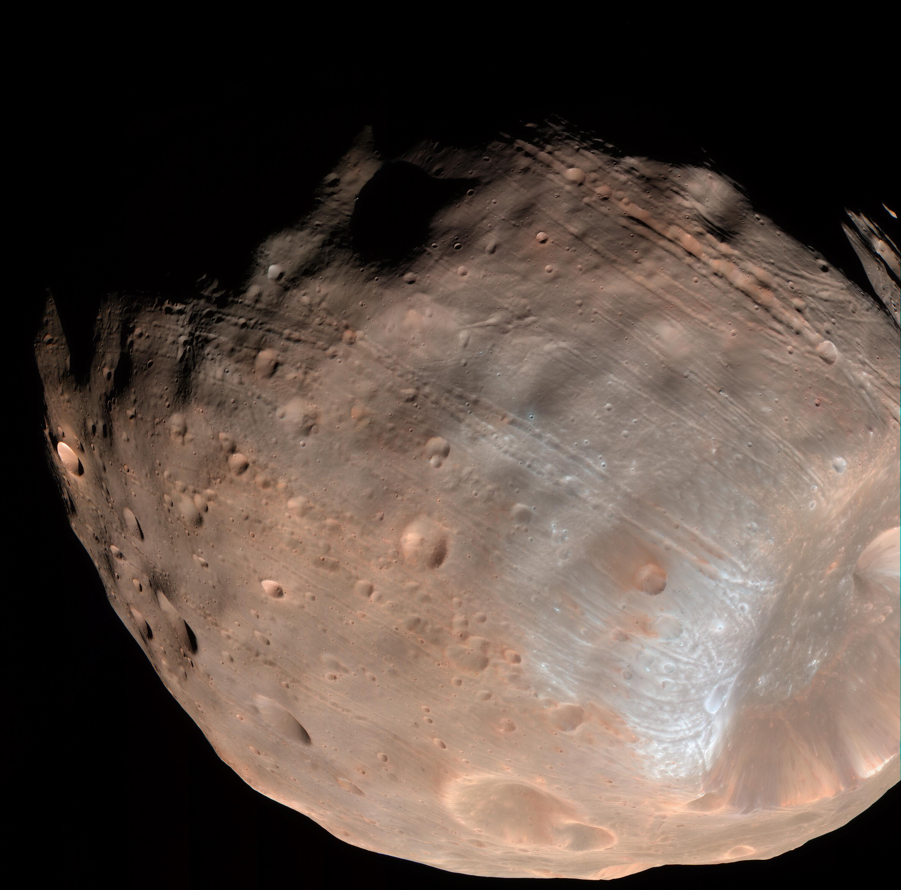2K, satellite, Mars, Phobos, HD Wallpaper