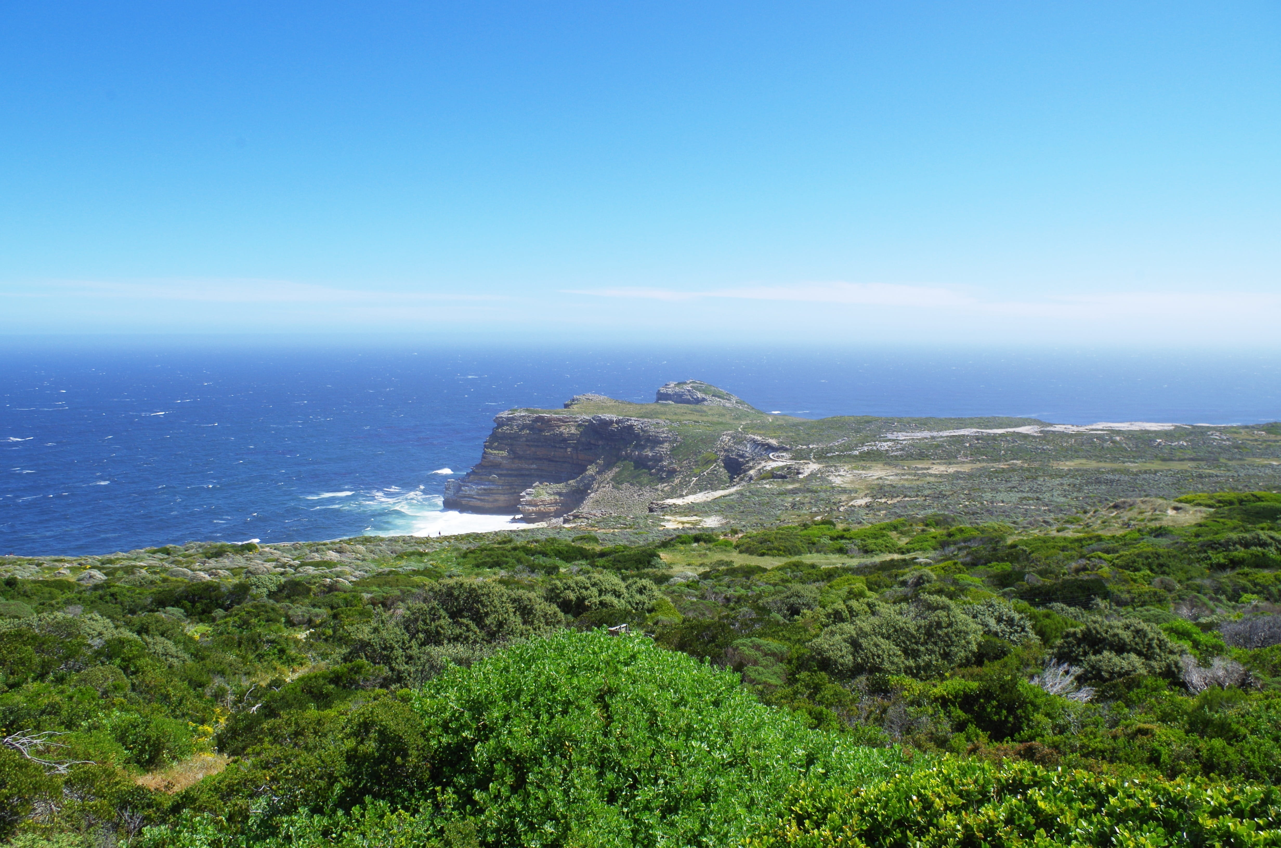 coastline, atlantic side, land, travel destinations, landscape, scenics, architecture, South Africa, history, horizon over water, table, built structure, HD Wallpaper