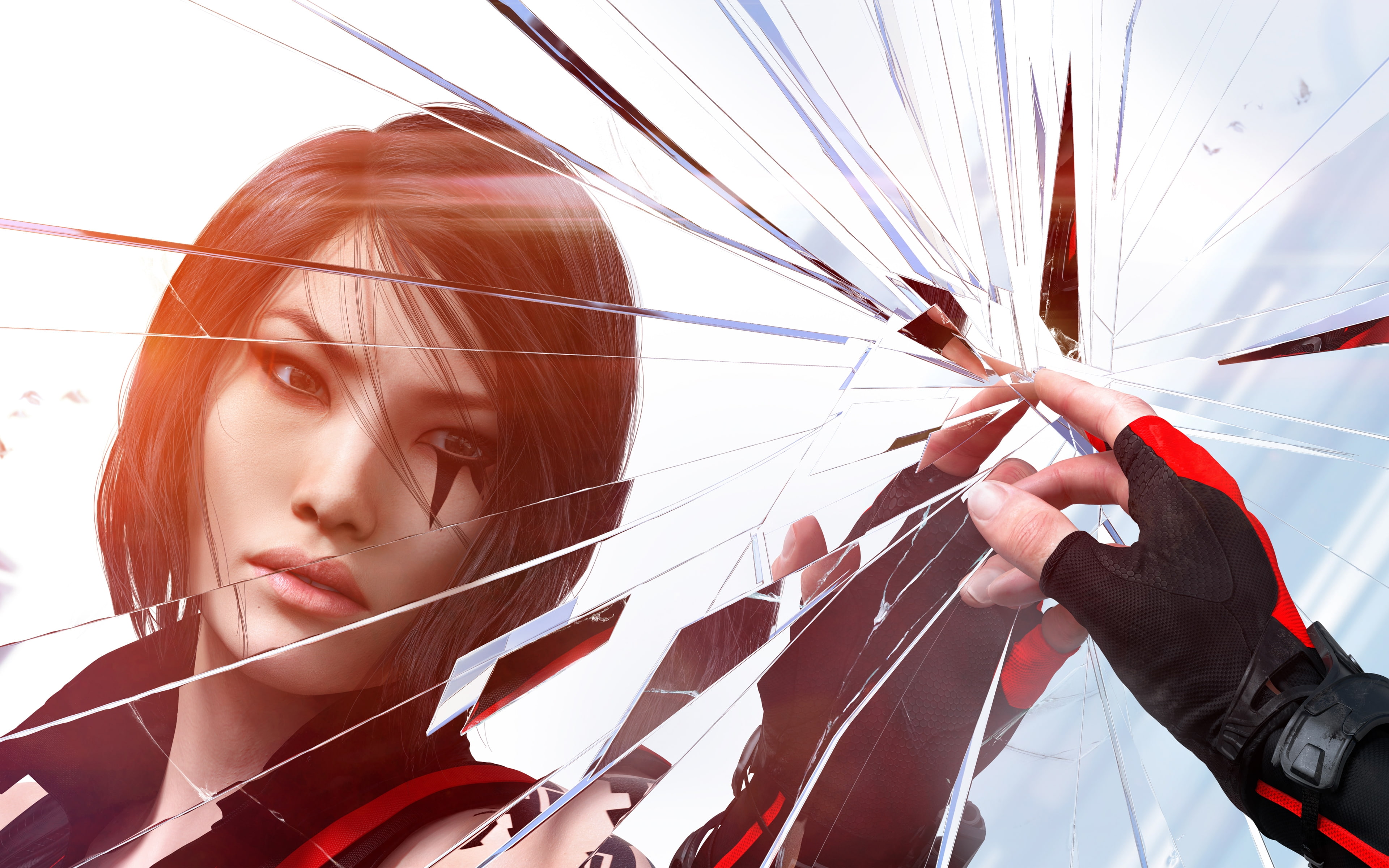 broken glass, 4K, Games, mirrors edge catalyst, HD Wallpaper