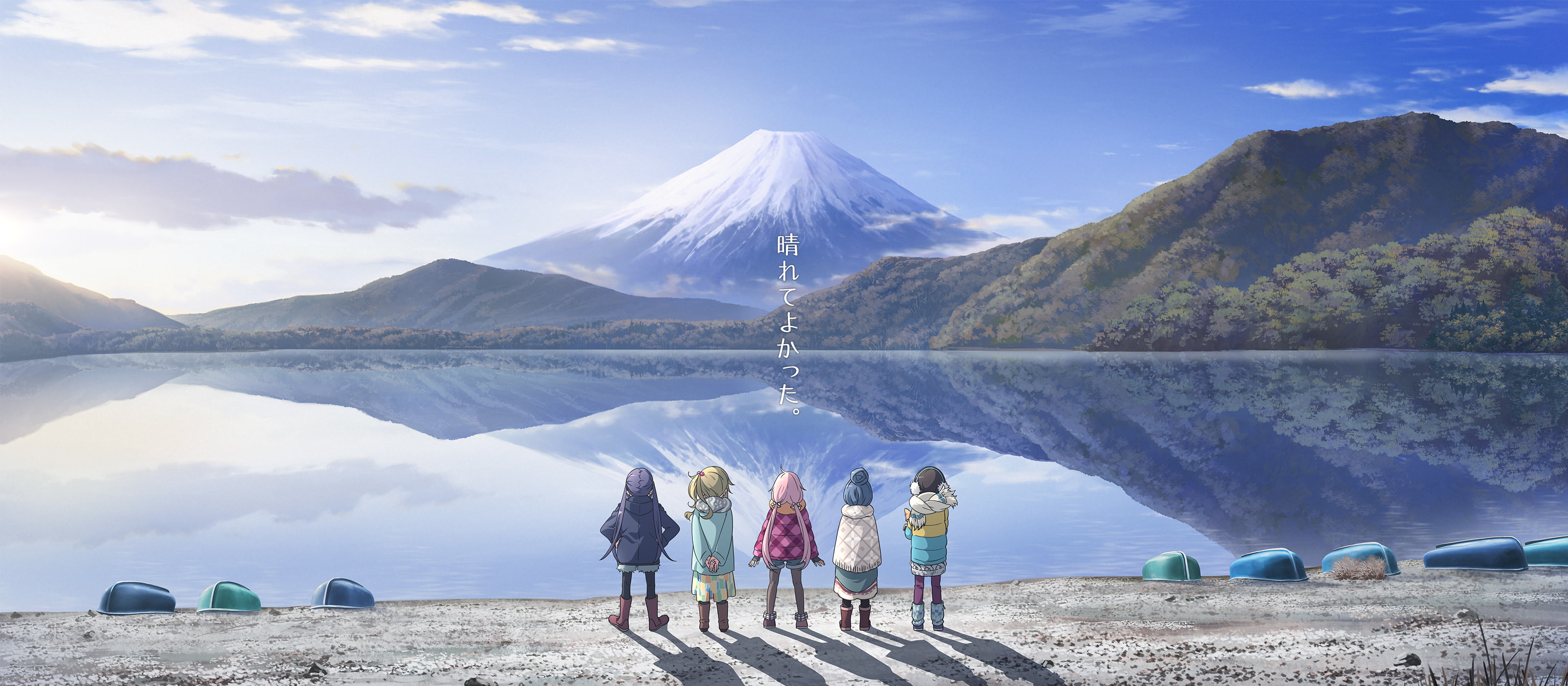 Laid-Back Camp, 2K, Anime, HD Wallpaper