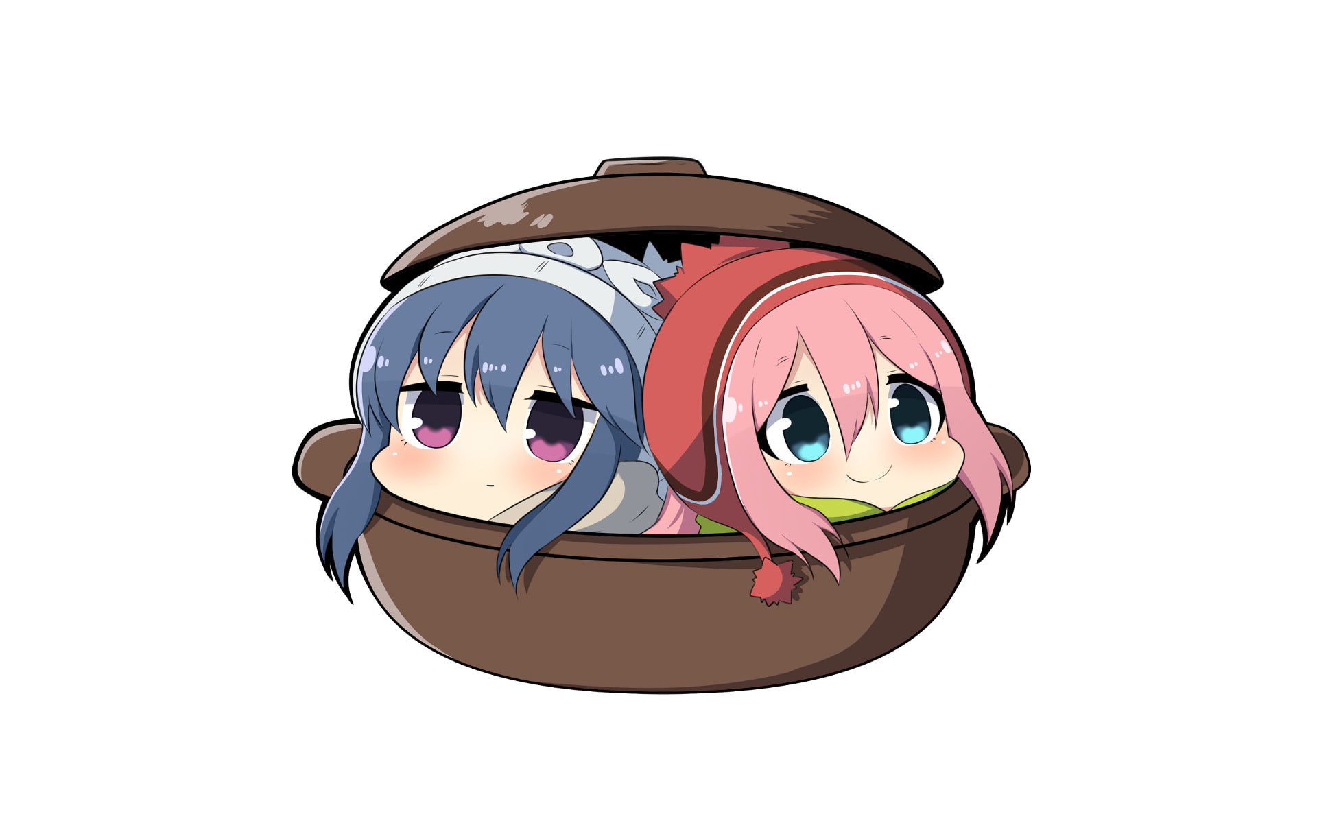 Rin Shima, 1080P, Anime, Nadeshiko Kagamihara, Laid-Back Camp, HD Wallpaper