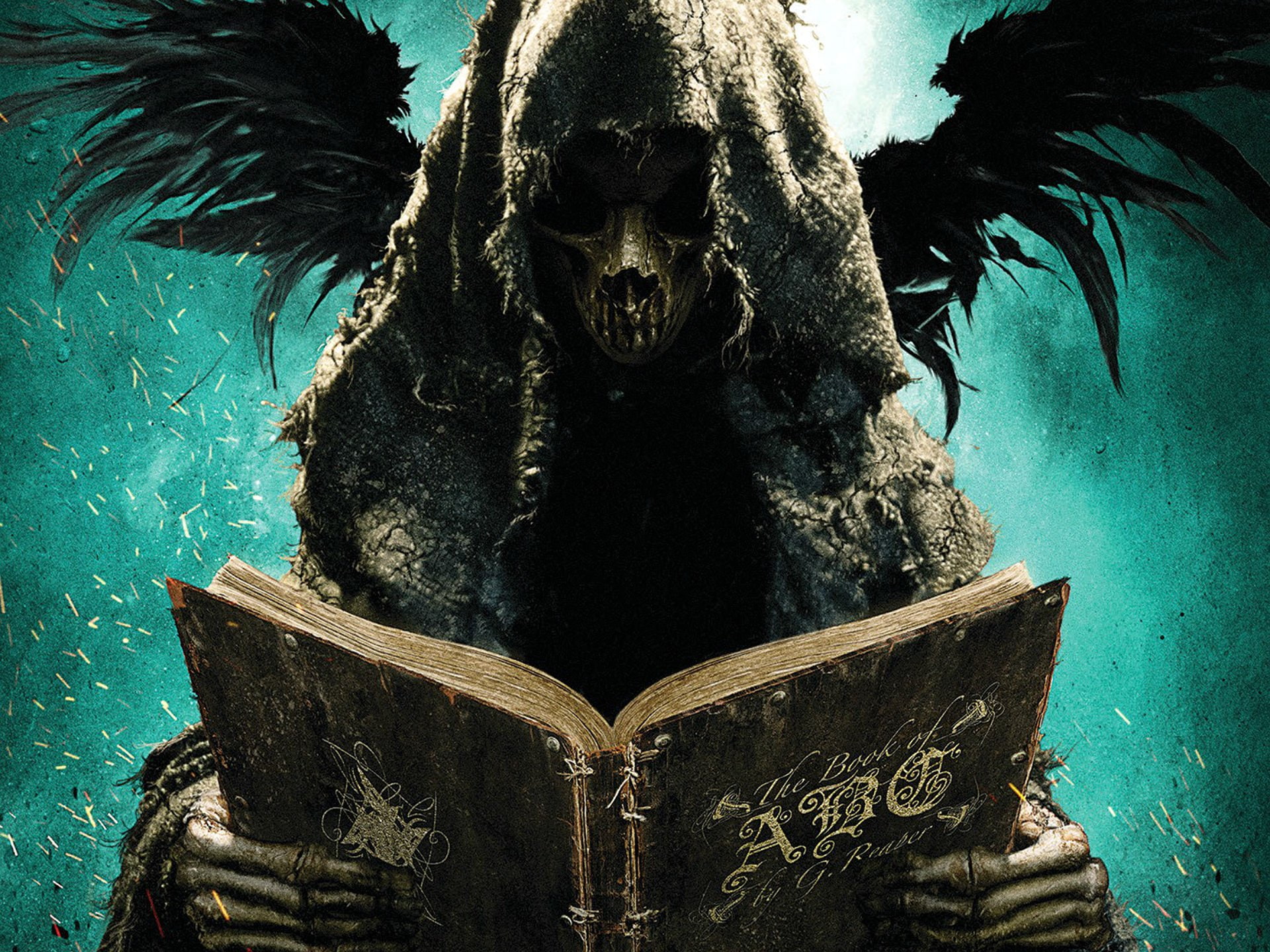 anthology, horror, evil, dark, death, 1080P, reaper, skull, abcs, comedy, HD Wallpaper