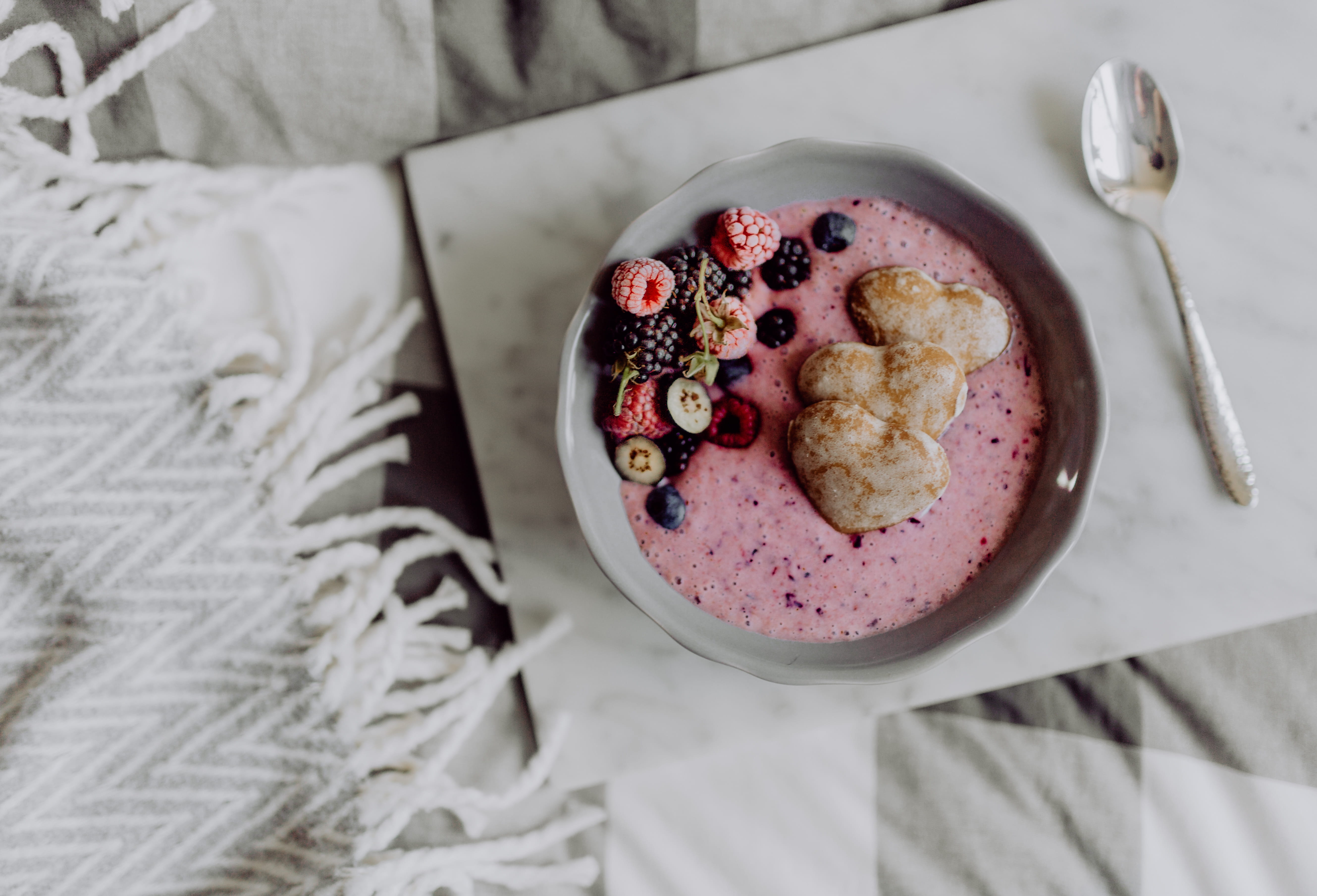 indoors, wellbeing, freshness, dairy product, kitchen utensil, raspberries, high angle view, yoghurt, close-up, no people, sweet, breakfast, eating utensil, HD Wallpaper