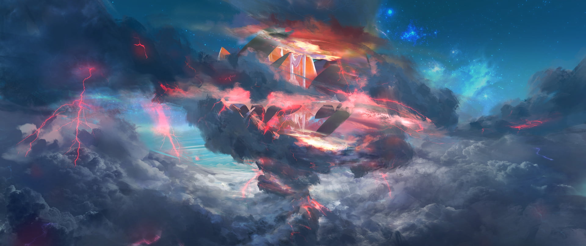 landscape, fantasy art, 1080P, SY-37, digital art, HD Wallpaper