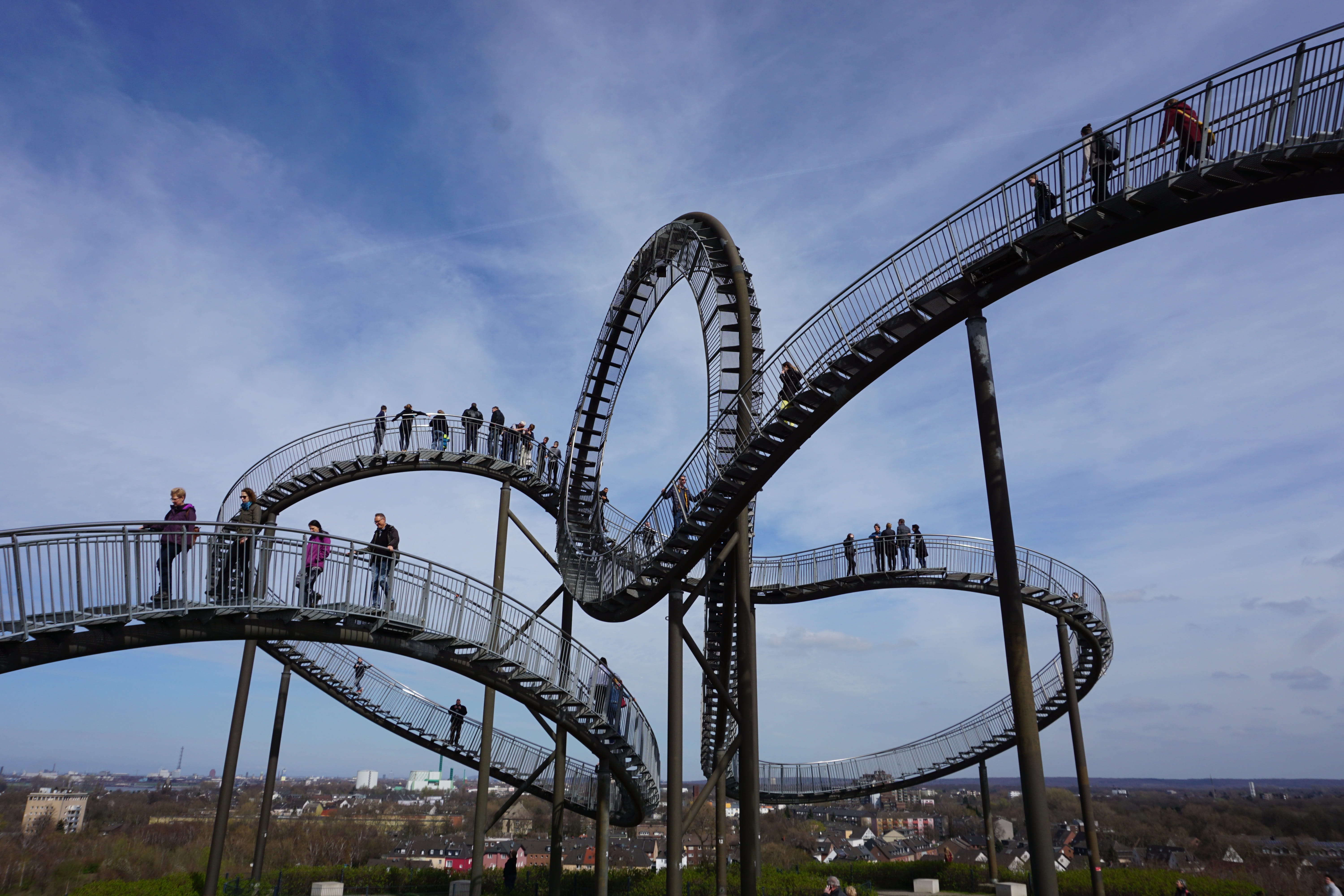 architecture, travel destinations, built structure, amusement park, arts culture and entertainment, tiger turtle, nature, conveyor system, tourism, transportation, HD Wallpaper