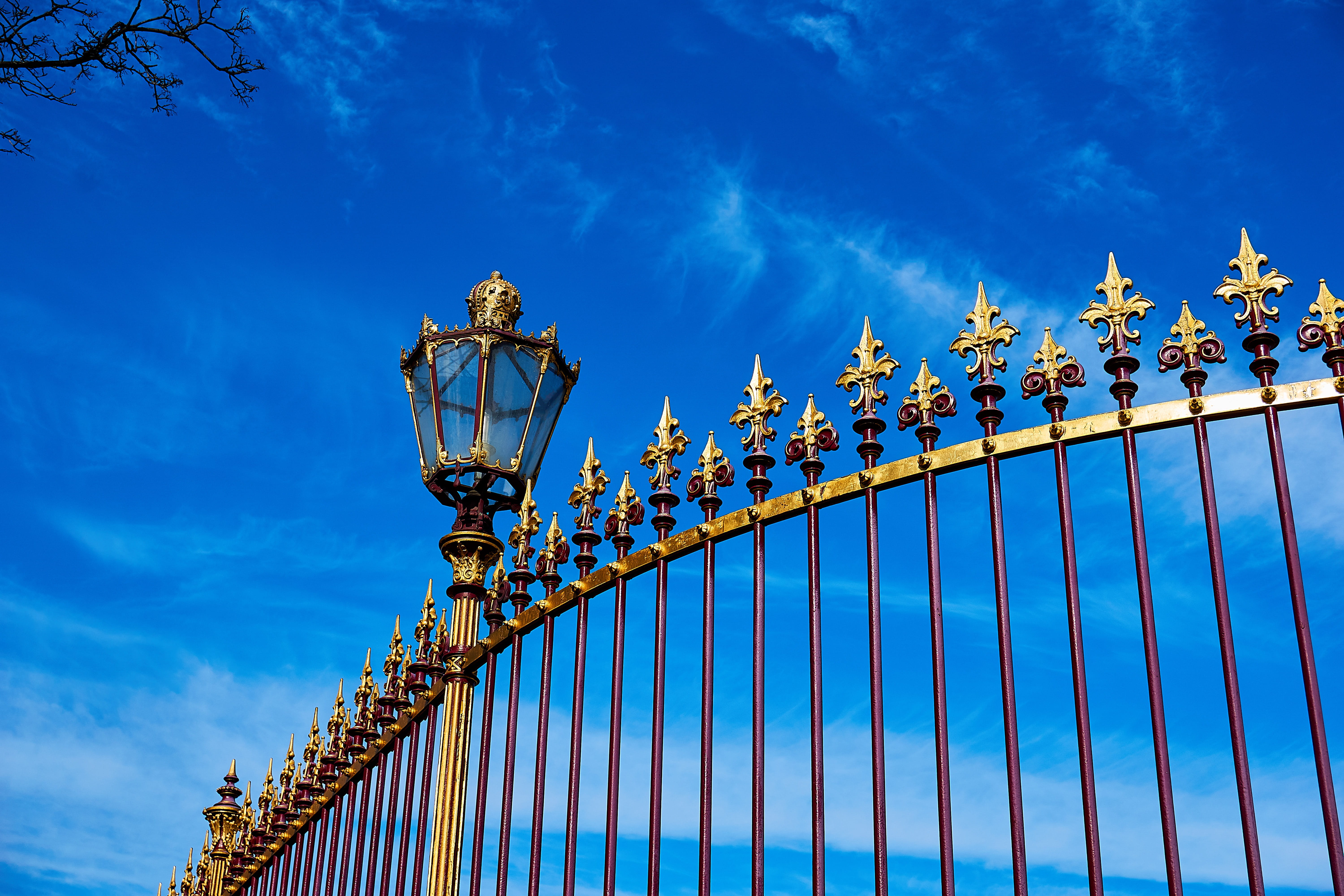 travel, travel destinations, austria, building, vienna, no people, places of interest, metal, landmark, decoration, nature, blue, outdoors, historically, HD Wallpaper