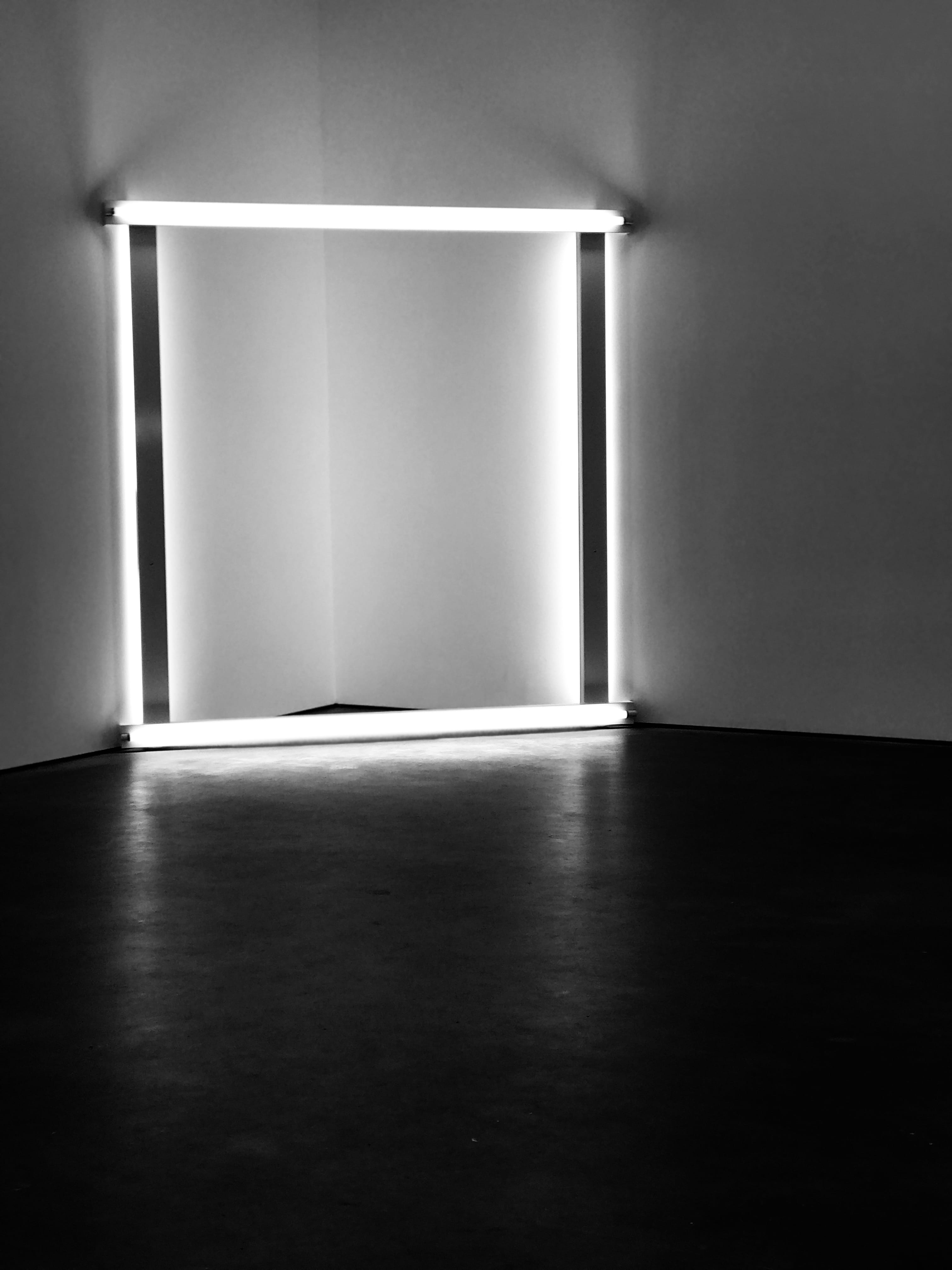 modern, exhibition, wall - building feature, reflection, blank, copy space, 550-598 w 20th st, flooring, dark, empty, illuminated, 4K, architecture, built structure, Phone HD Wallpaper
