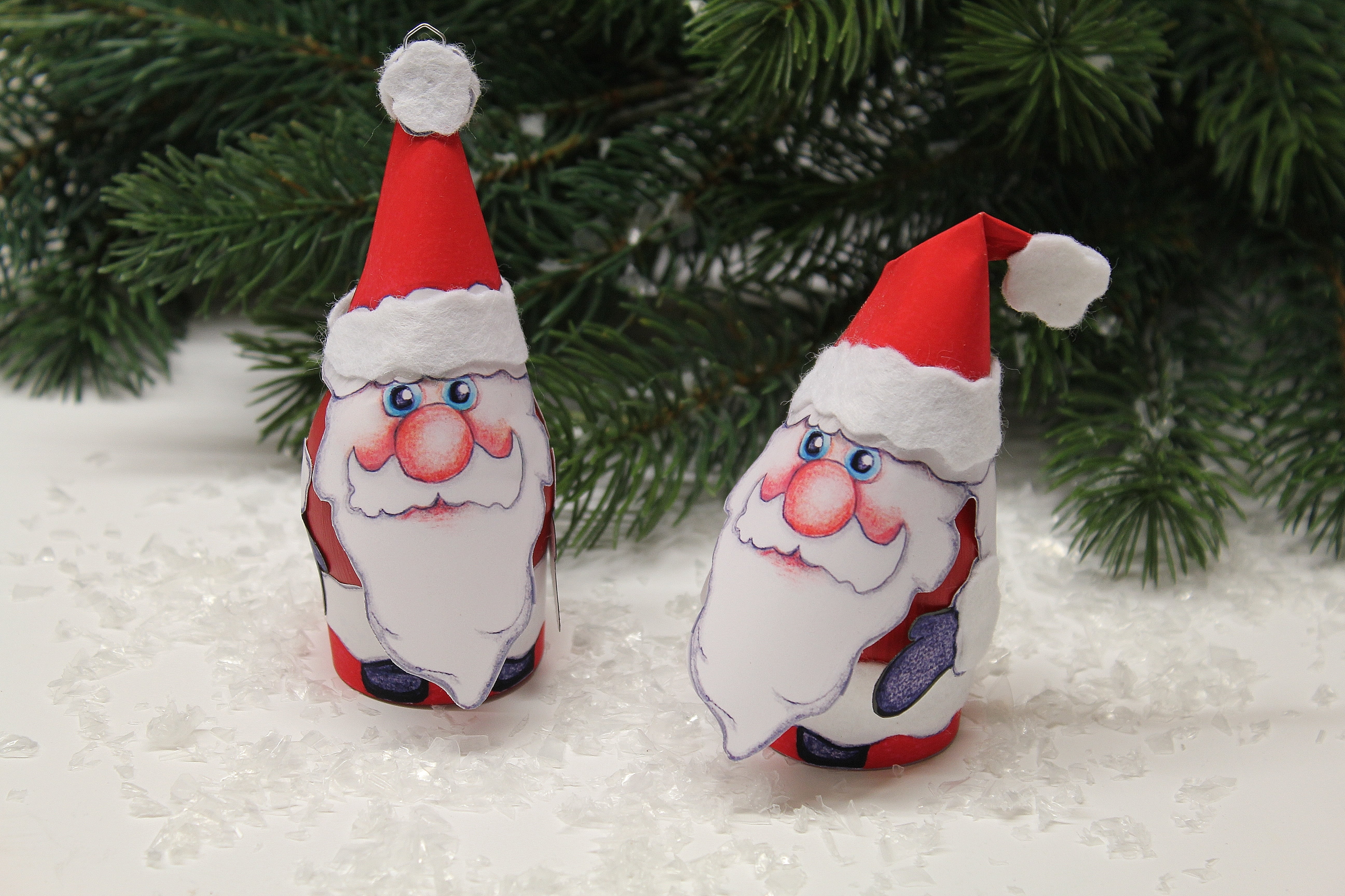 art and craft, holiday, christmas, christmas tree, male likeness, nicholas, humor, santa, christmas decoration, no people, decoration, claus, red, plant, HD Wallpaper