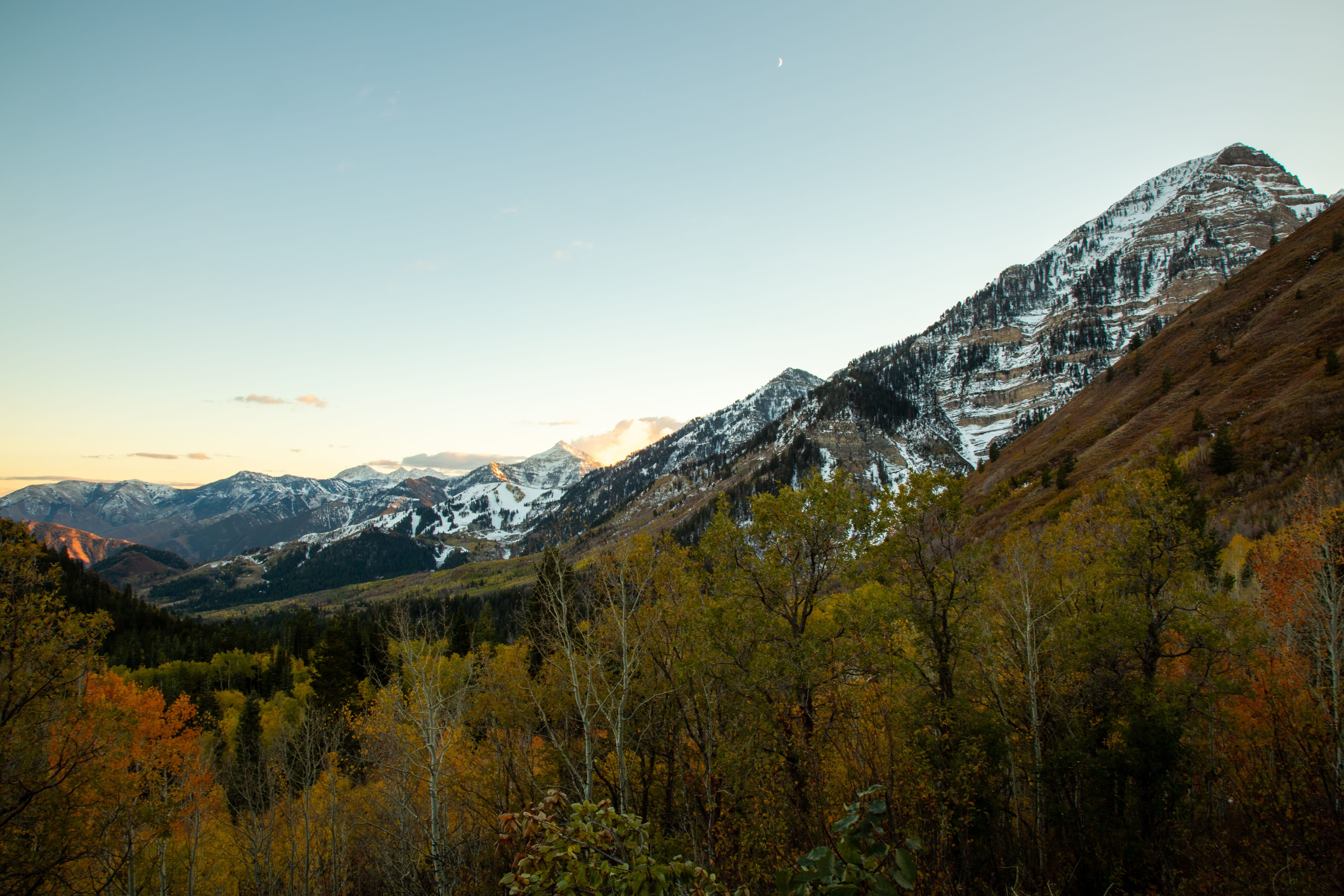 land, sky, united states, no people, nature, pleasant grove, alpine loop scenic byway, beauty in nature, remote, scenics - nature, 5K, snowcapped mountain, HD Wallpaper