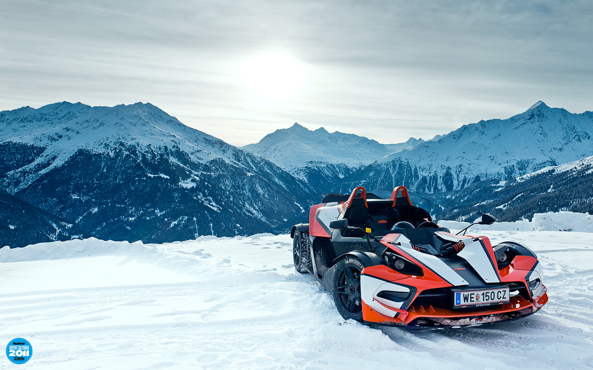 snow, black, outdoors, cold temperature, transportation, snowcapped mountain, mode of transportation, supercar, leisure activity, winter sport, vehicle, HD Wallpaper