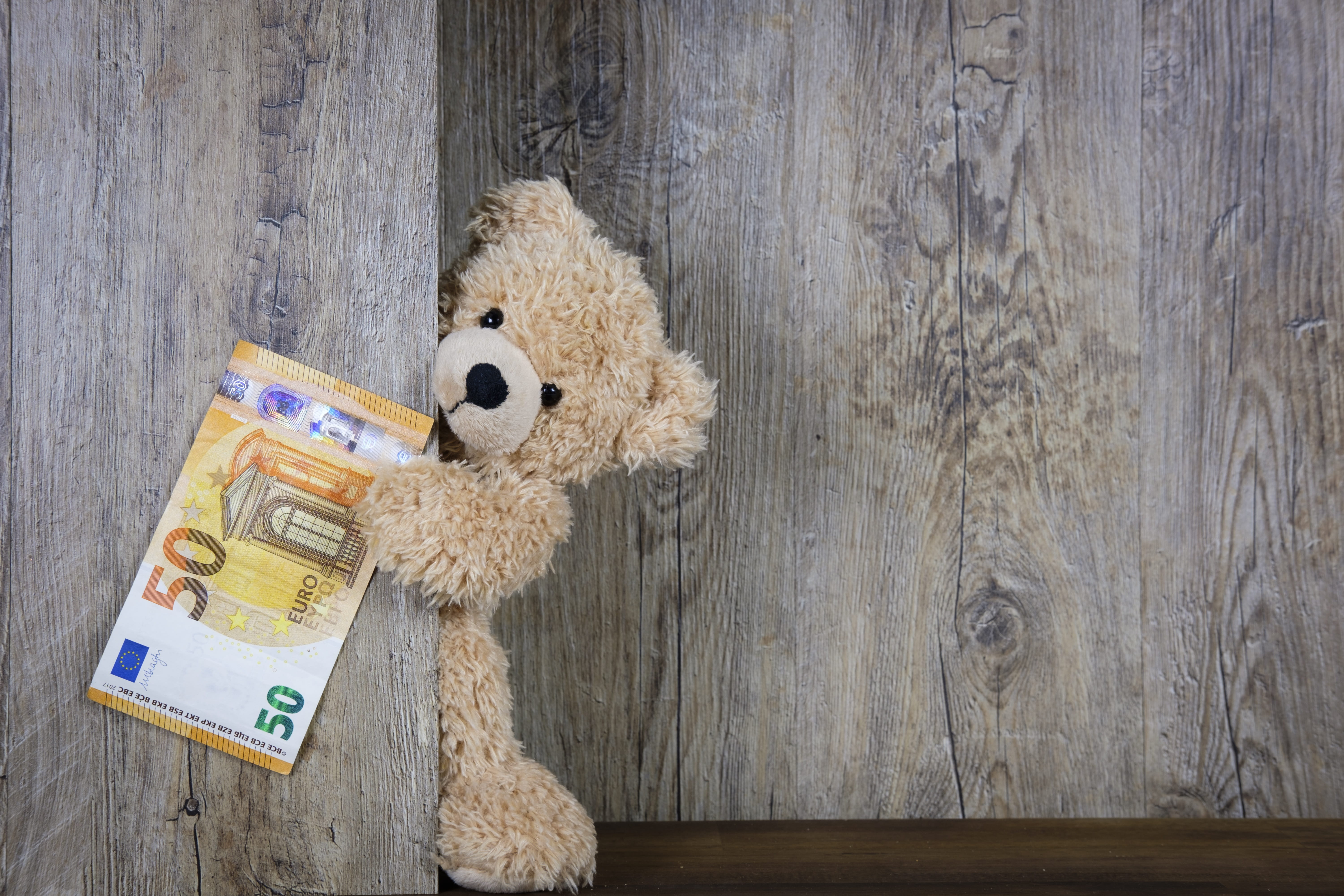 wall - building feature, indoors, currency, teddy, stuffed toy, wood - material, banknote, christmas, euro, day, birthday, finance, soft toy, map, flooring, HD Wallpaper