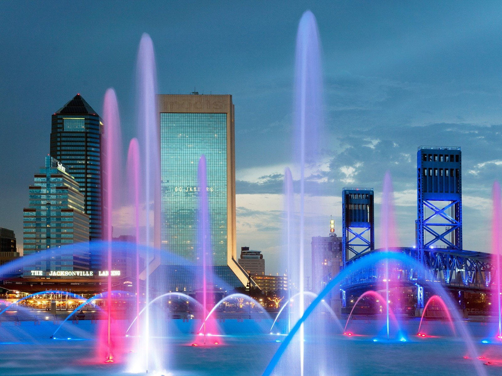 jacksonville, fountain, friendship, florida, 720P, HD Wallpaper